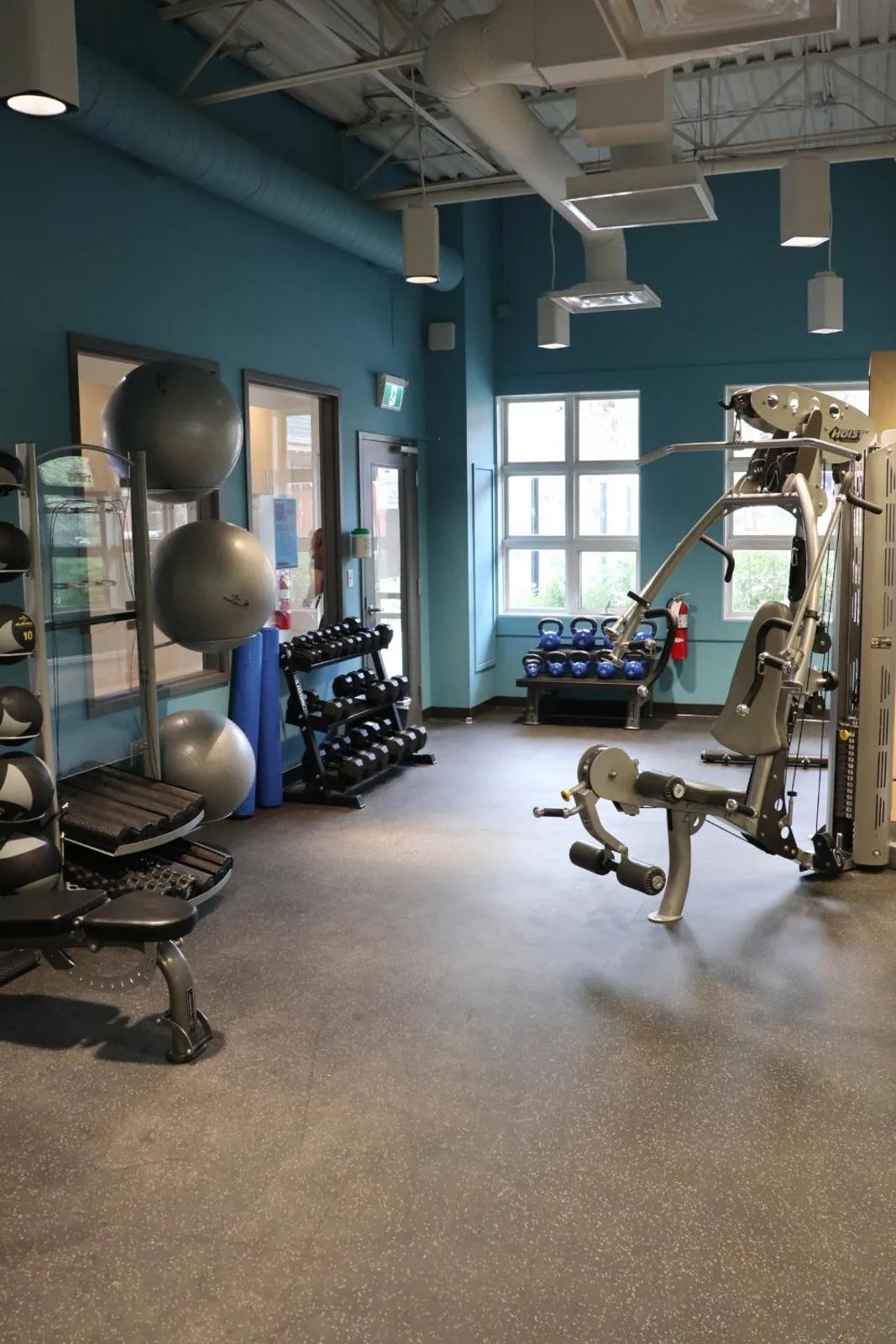 Fitness centre/facilities in Coast Canmore Hotel & Conference Centre