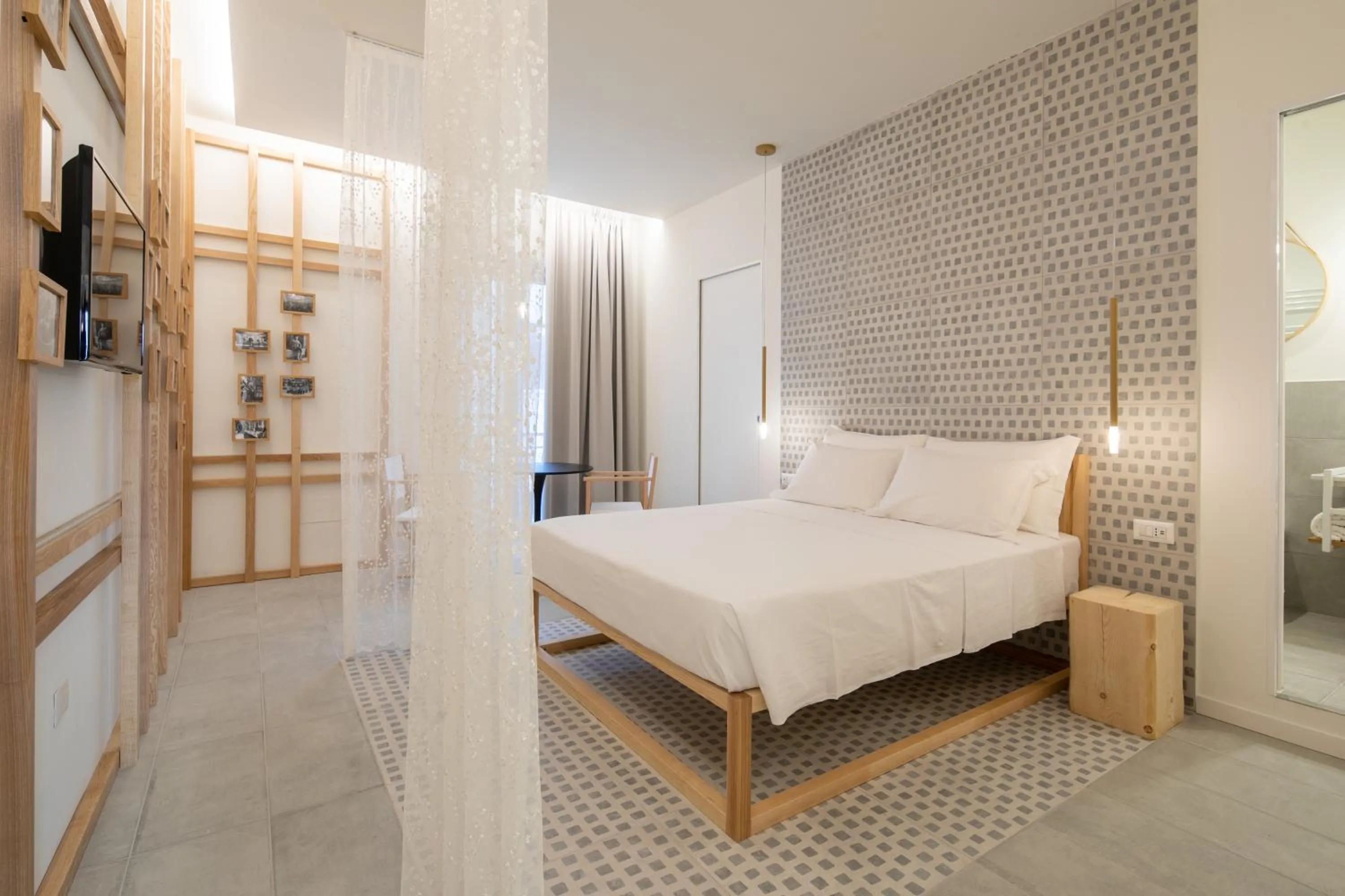 Bed in Terra del Sasso Suites - Design Architetto Salvatore Spataro