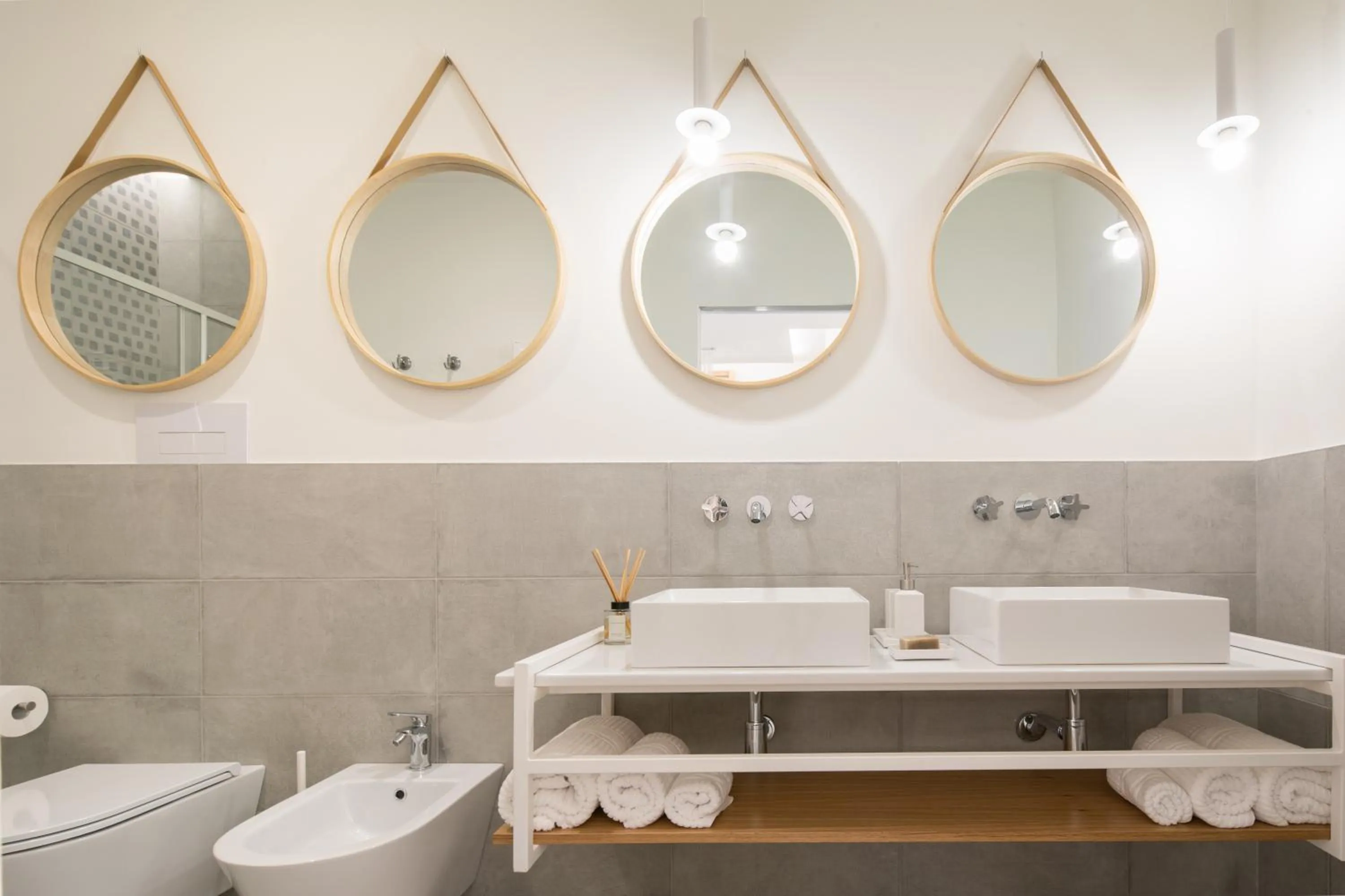 Bathroom in Terra del Sasso Suites - Design Architetto Salvatore Spataro