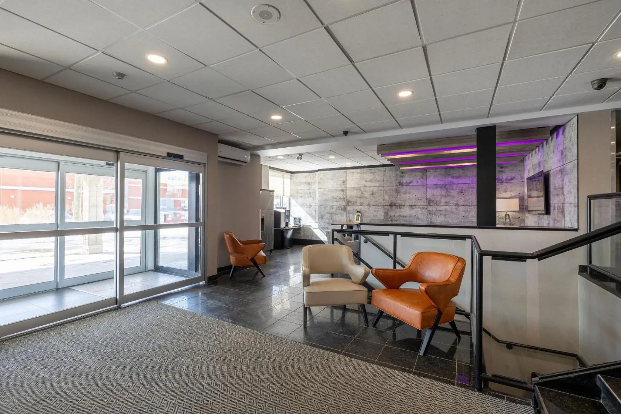 Lobby or reception in Repotel Aéroport Québec Lobby or reception in Repotel Aéroport Québec