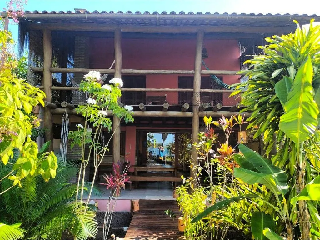 Casa de Temporada 4 Coqueiros, Piscina, 16 Hóspedes, 4 Suítes e Churrasqueira em Itacaré na Bahia