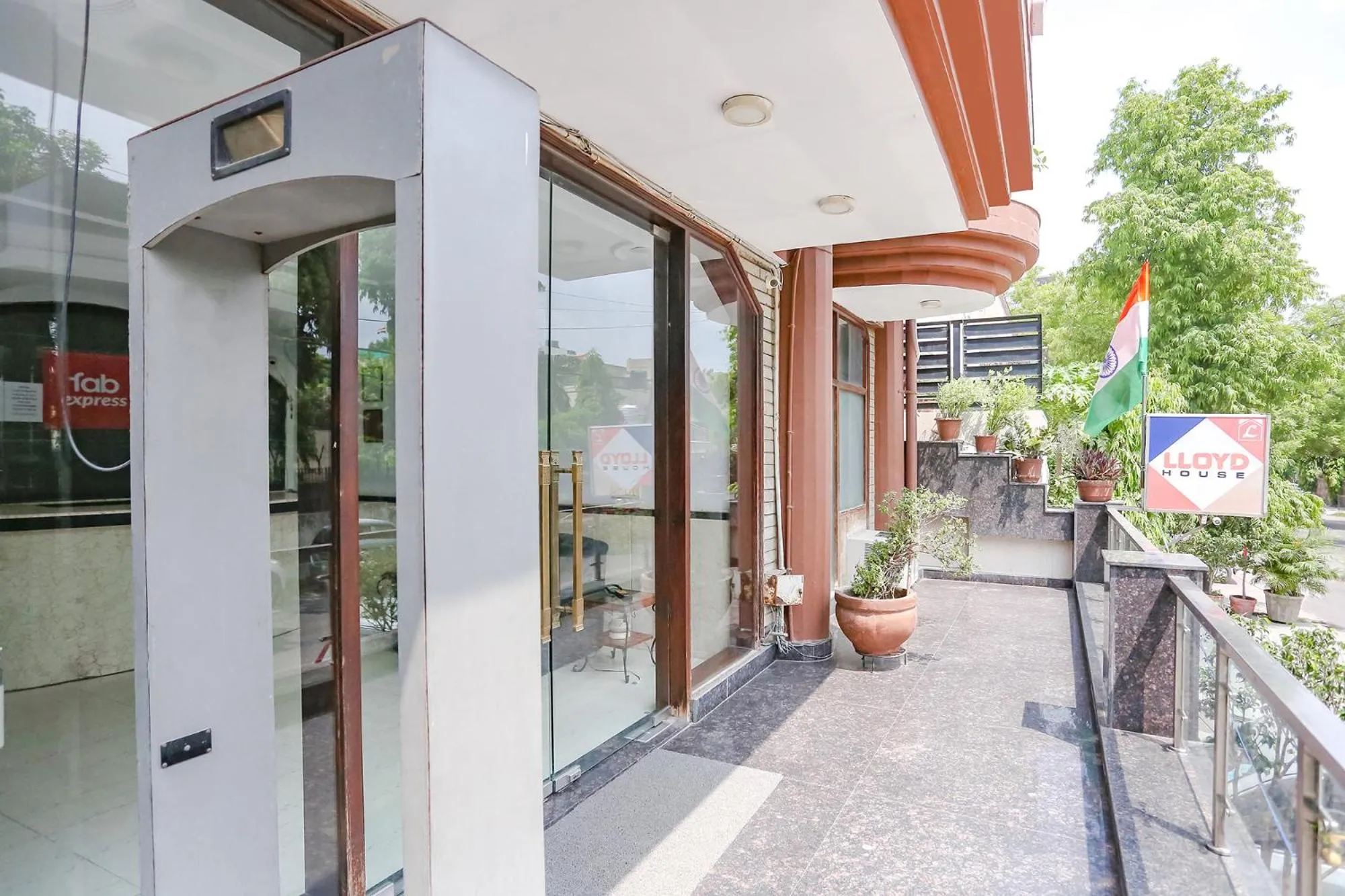 Balcony/Terrace in FabExpress Lloyd House