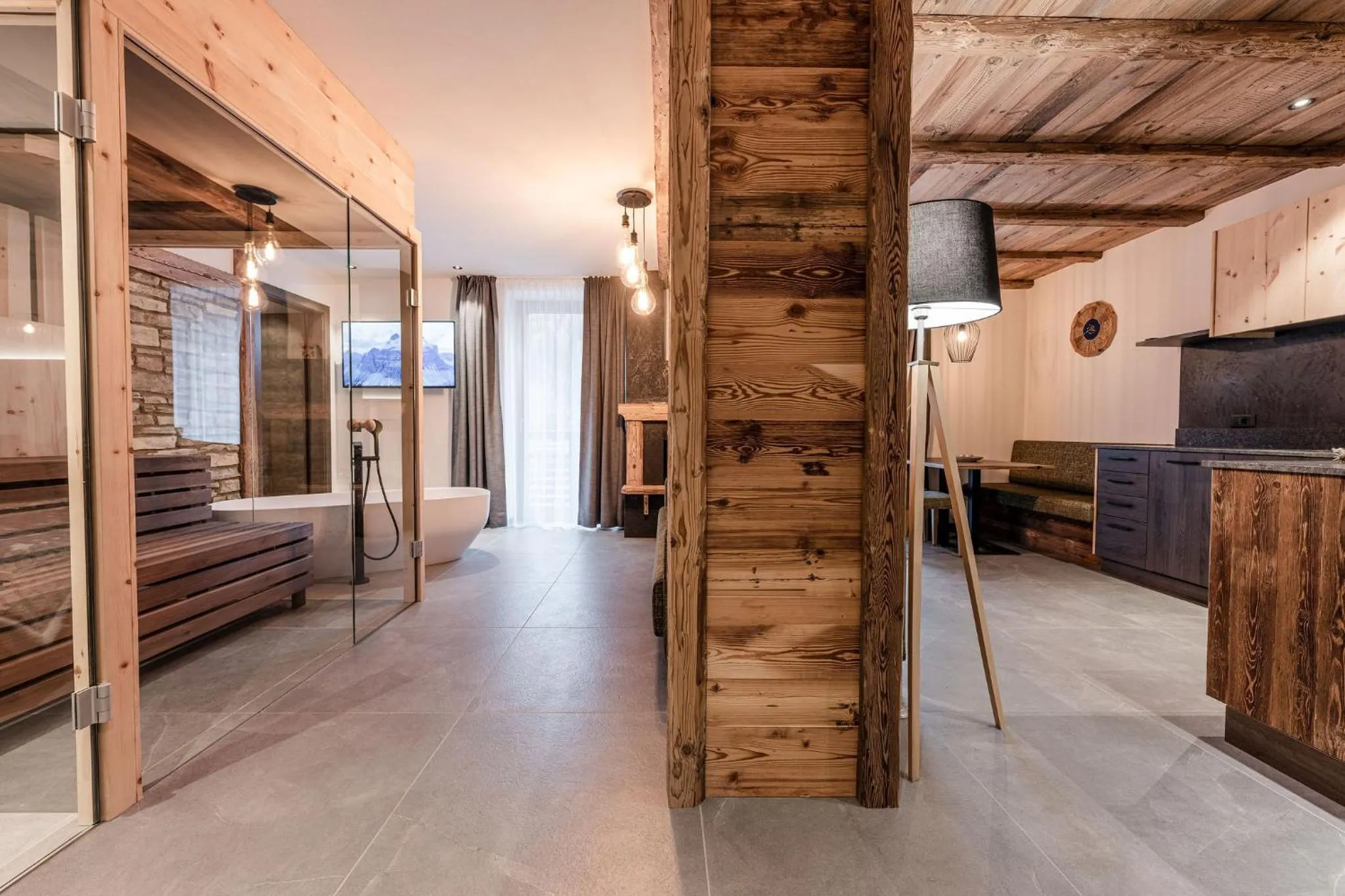 Sauna in Nidaris - Luxury Private Spa Suites
