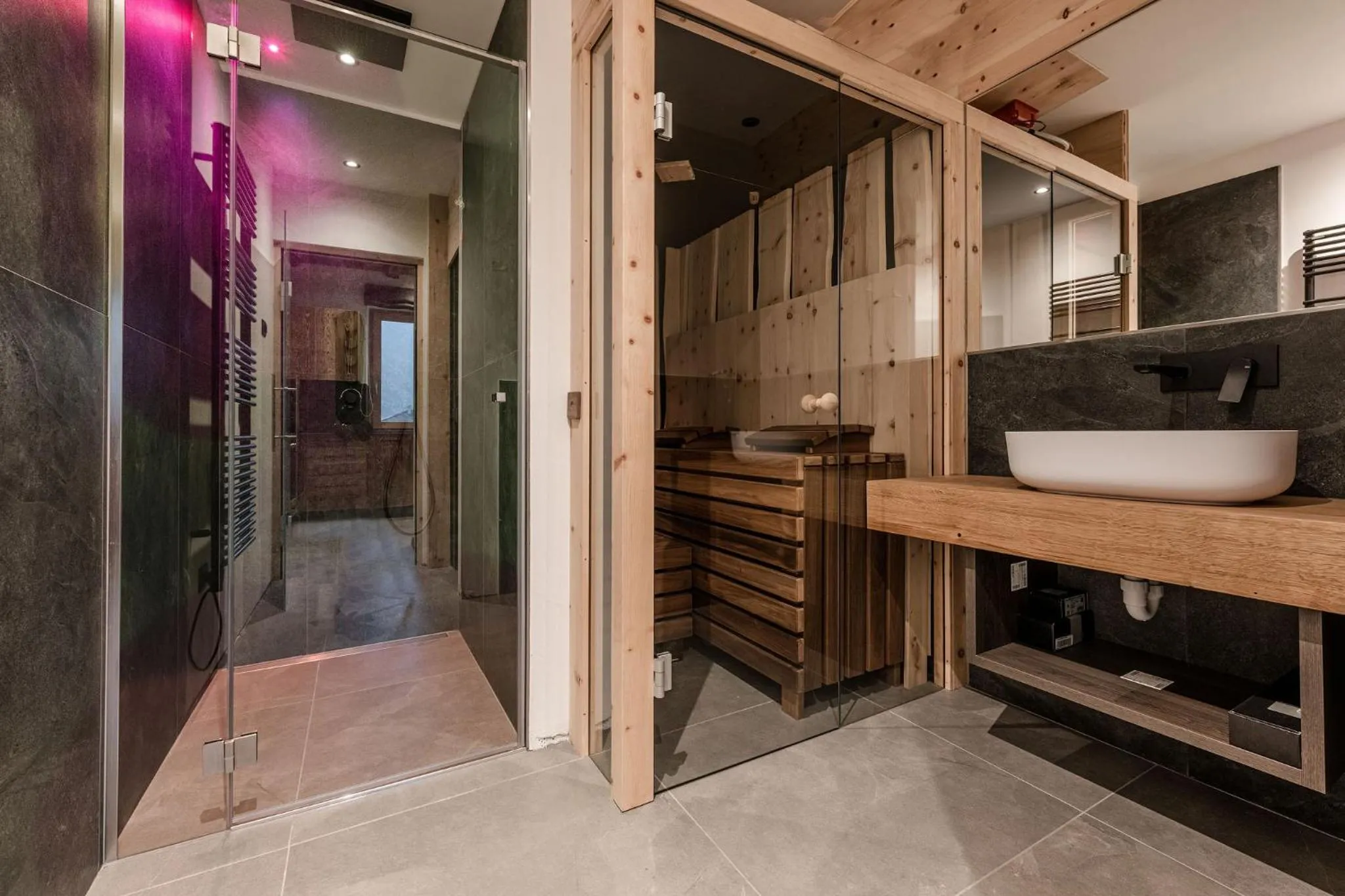 Sauna in Nidaris - Luxury Private Spa Suites