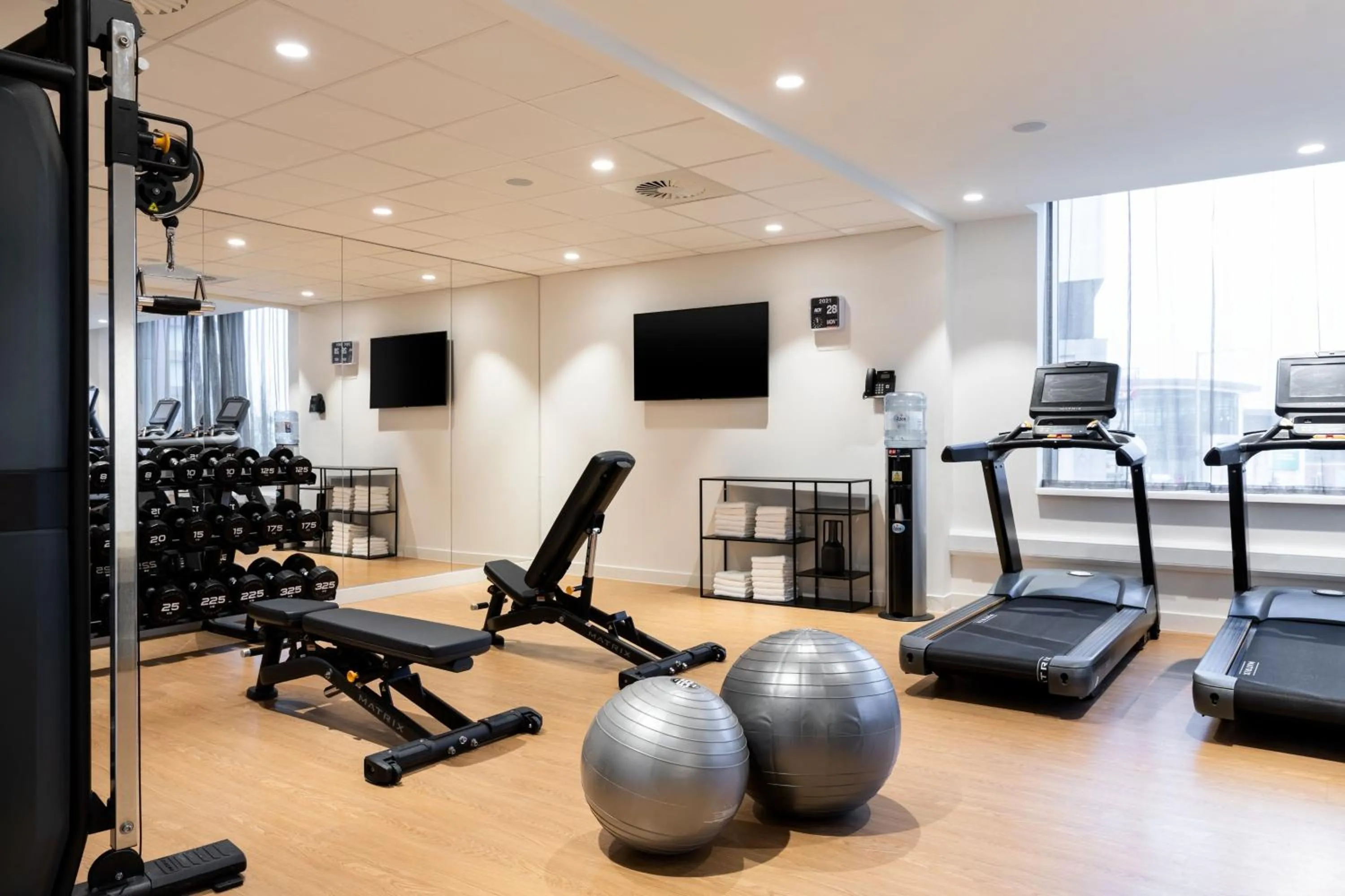 Fitness centre/facilities in Courtyard by Marriott Glasgow SEC