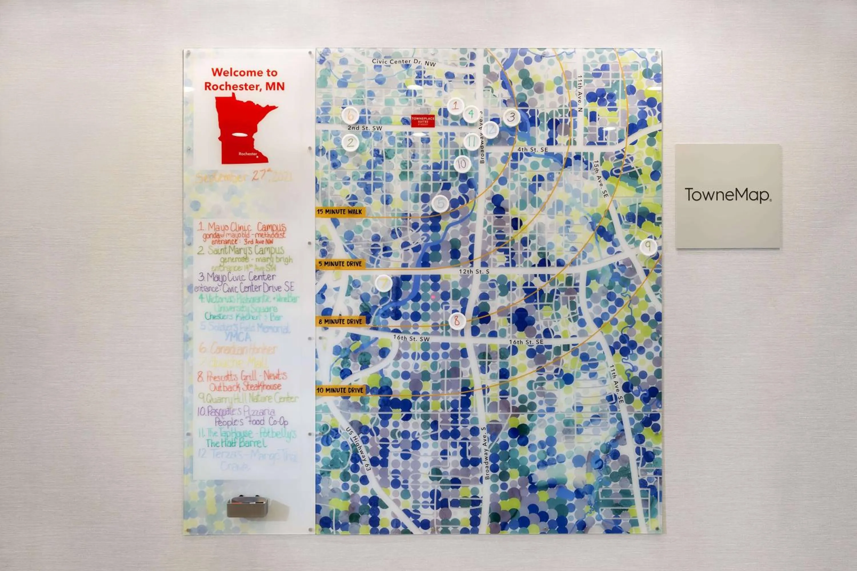 View (from property/room) in TownePlace Suites By Marriott Rochester Mayo Clinic Area