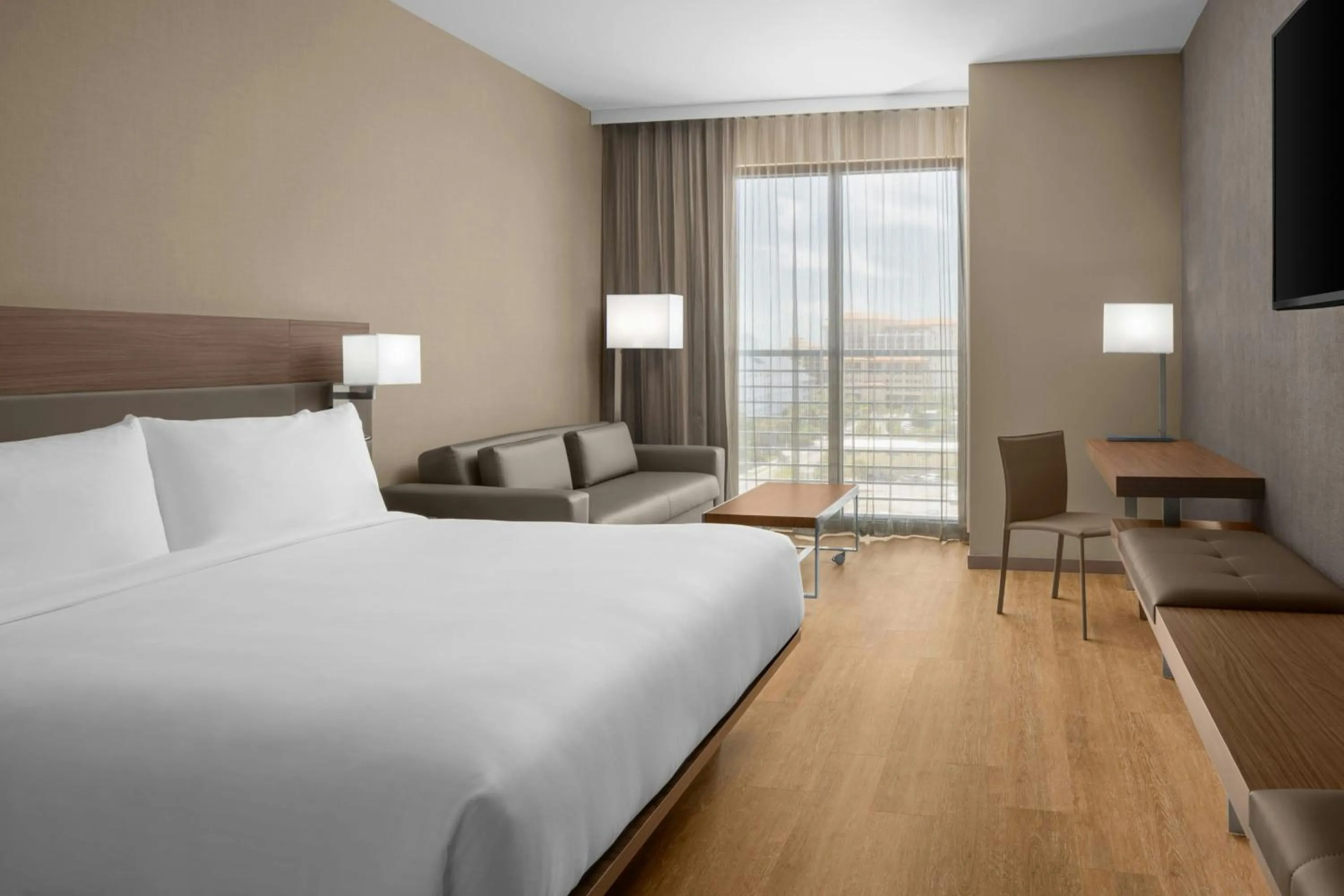 Photo of the whole room, Bed in AC Hotel by Marriott Clearwater Beach