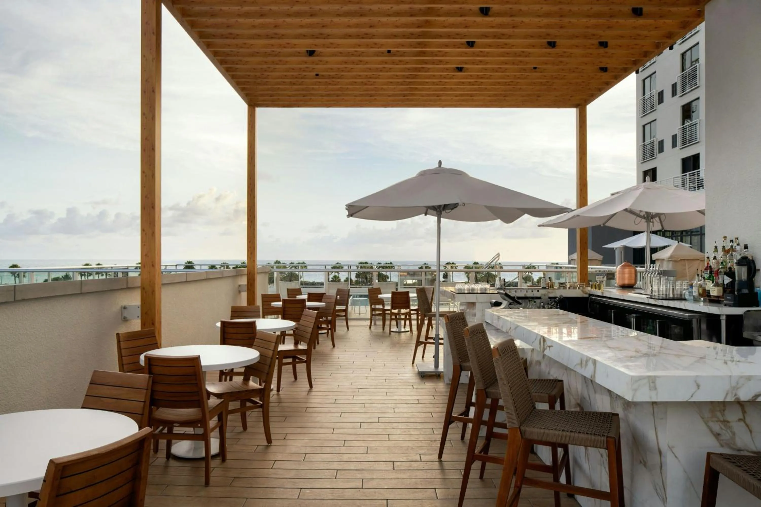 Swimming pool in AC Hotel by Marriott Clearwater Beach