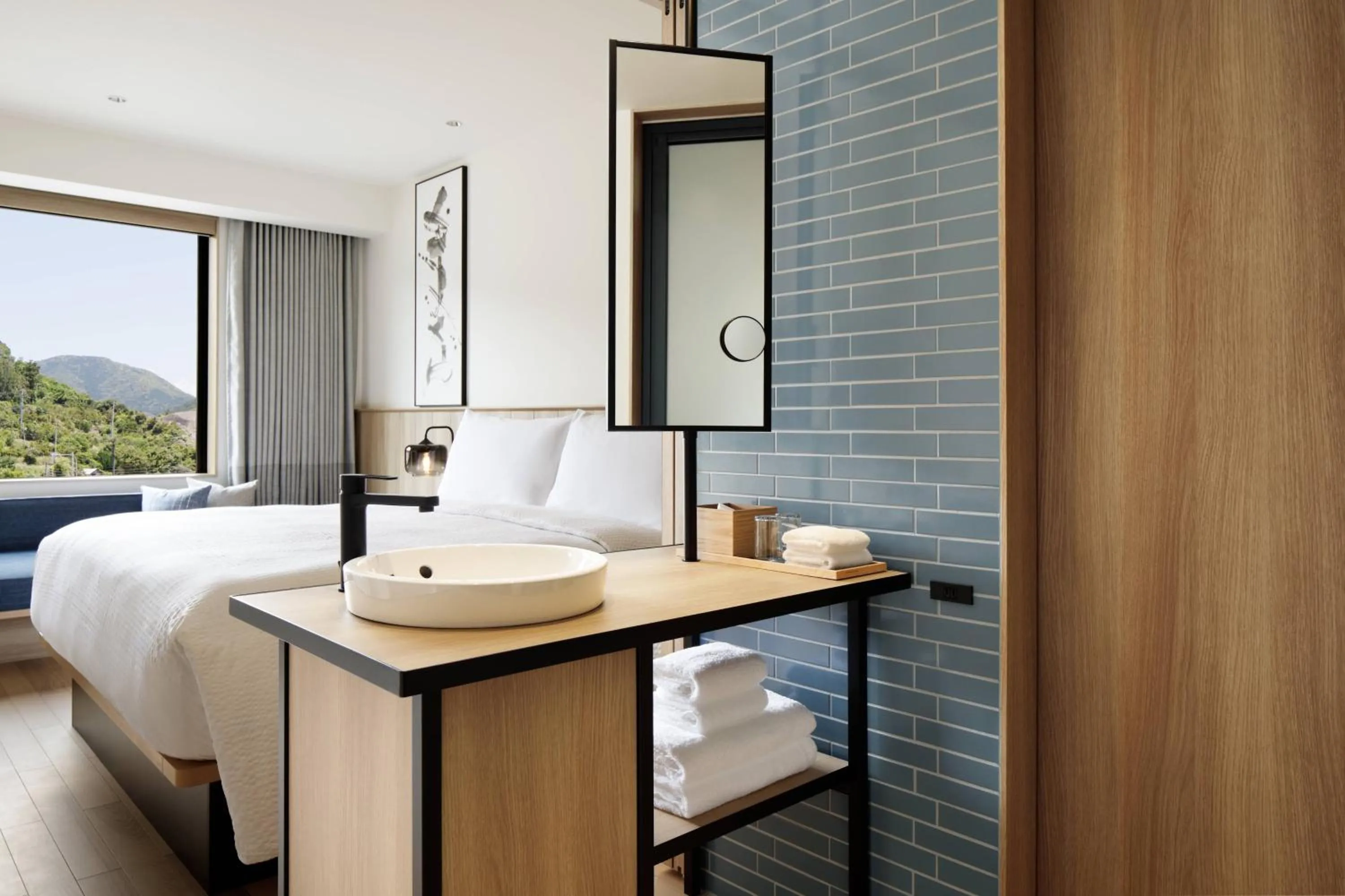 Bathroom, Bed in Fairfield by Marriott Wakayama Kumano Kodo Susami