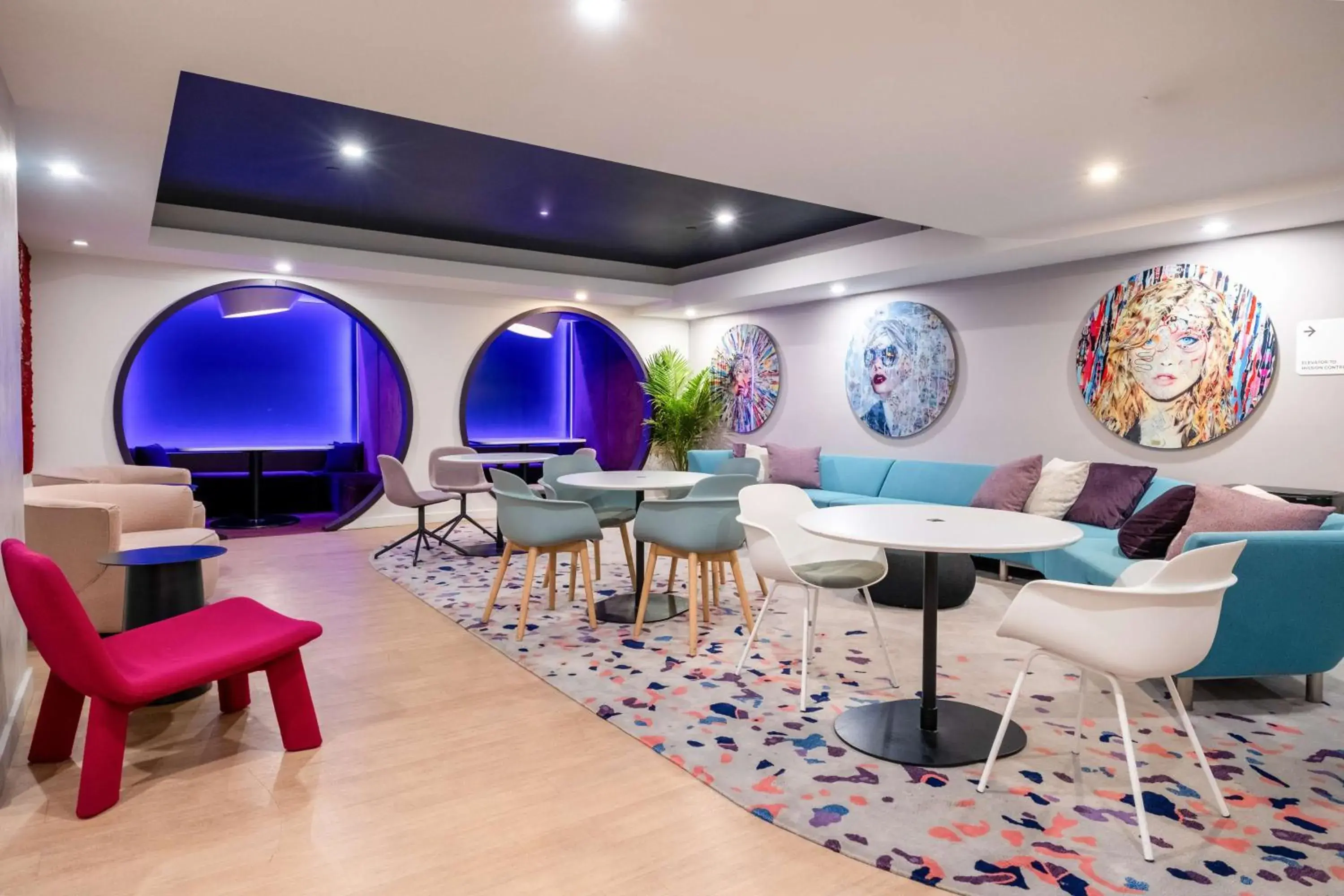 Property building in YOTEL Miami Property building in YOTEL Miami