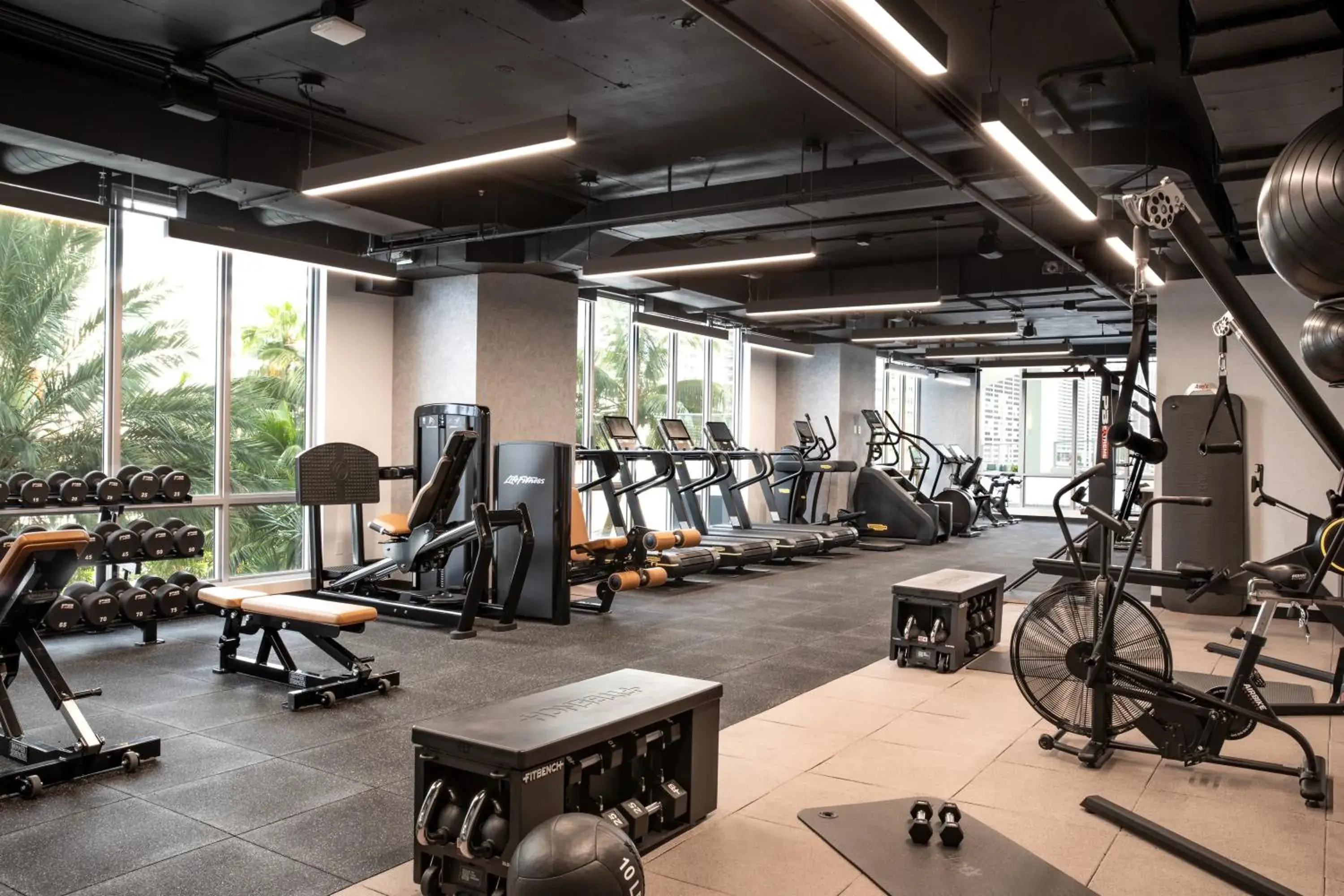 Fitness centre/facilities in YOTEL Miami Fitness centre/facilities in YOTEL Miami