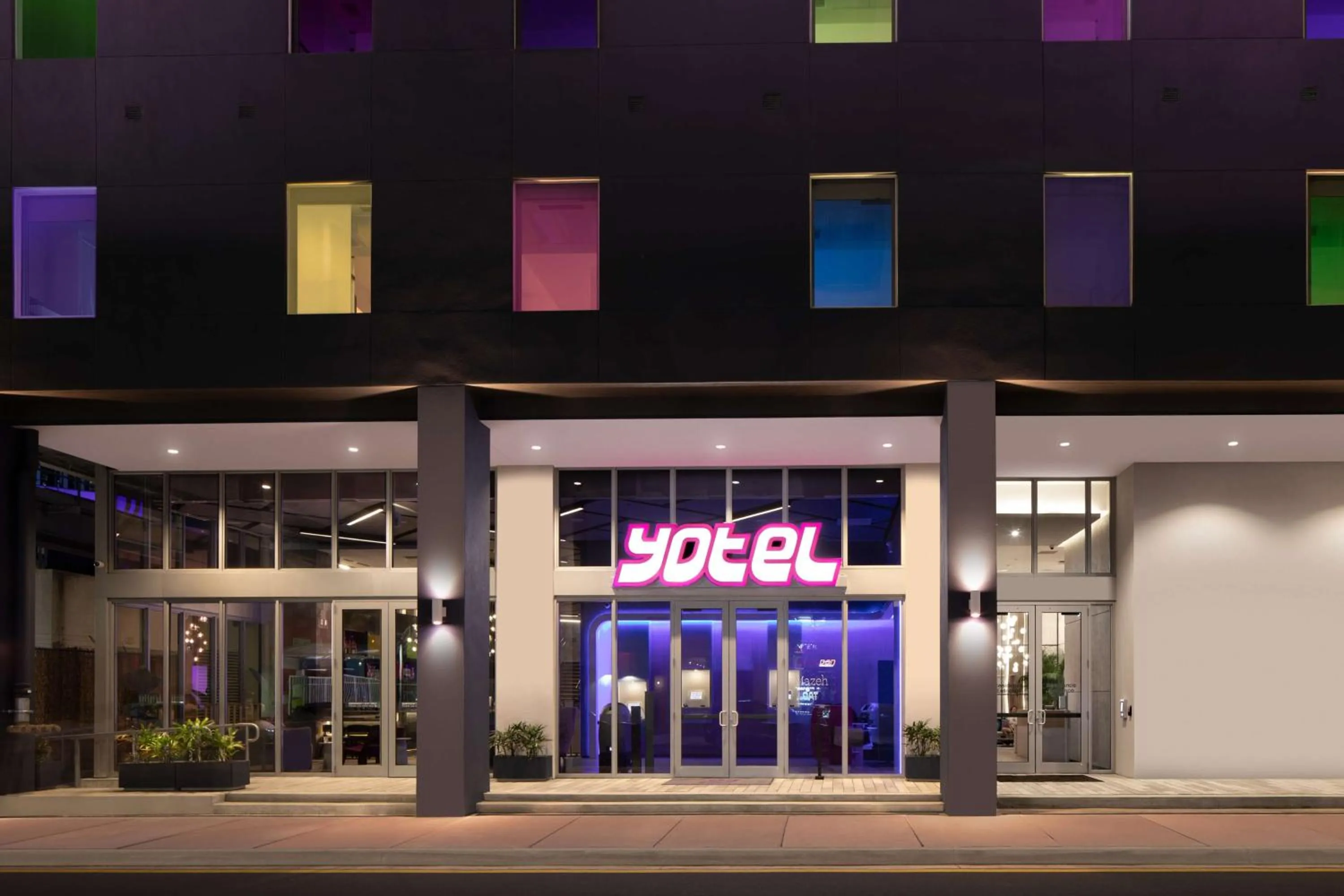 Property building in YOTEL Miami