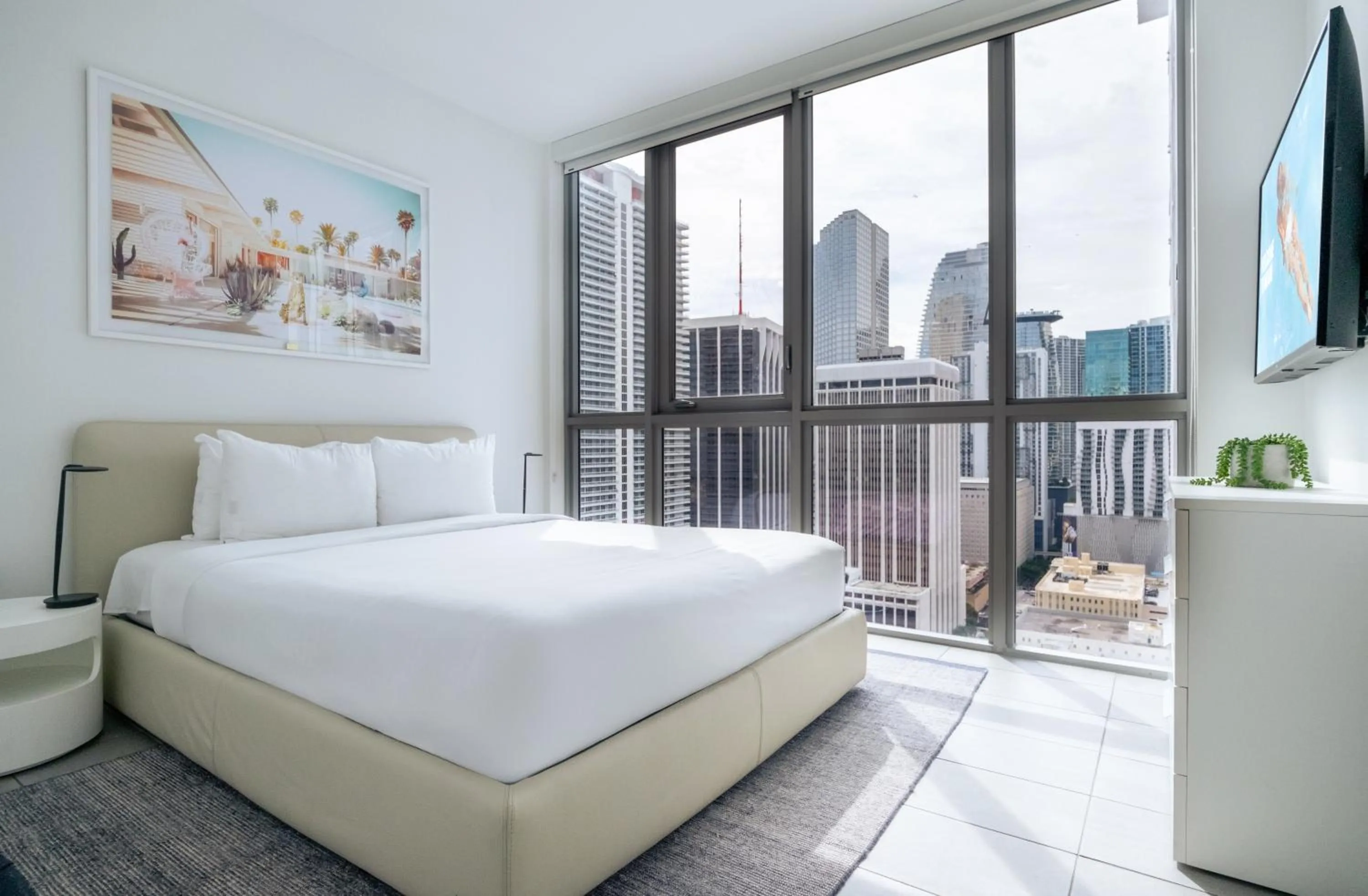 Bedroom, Bed in YOTELPAD Miami