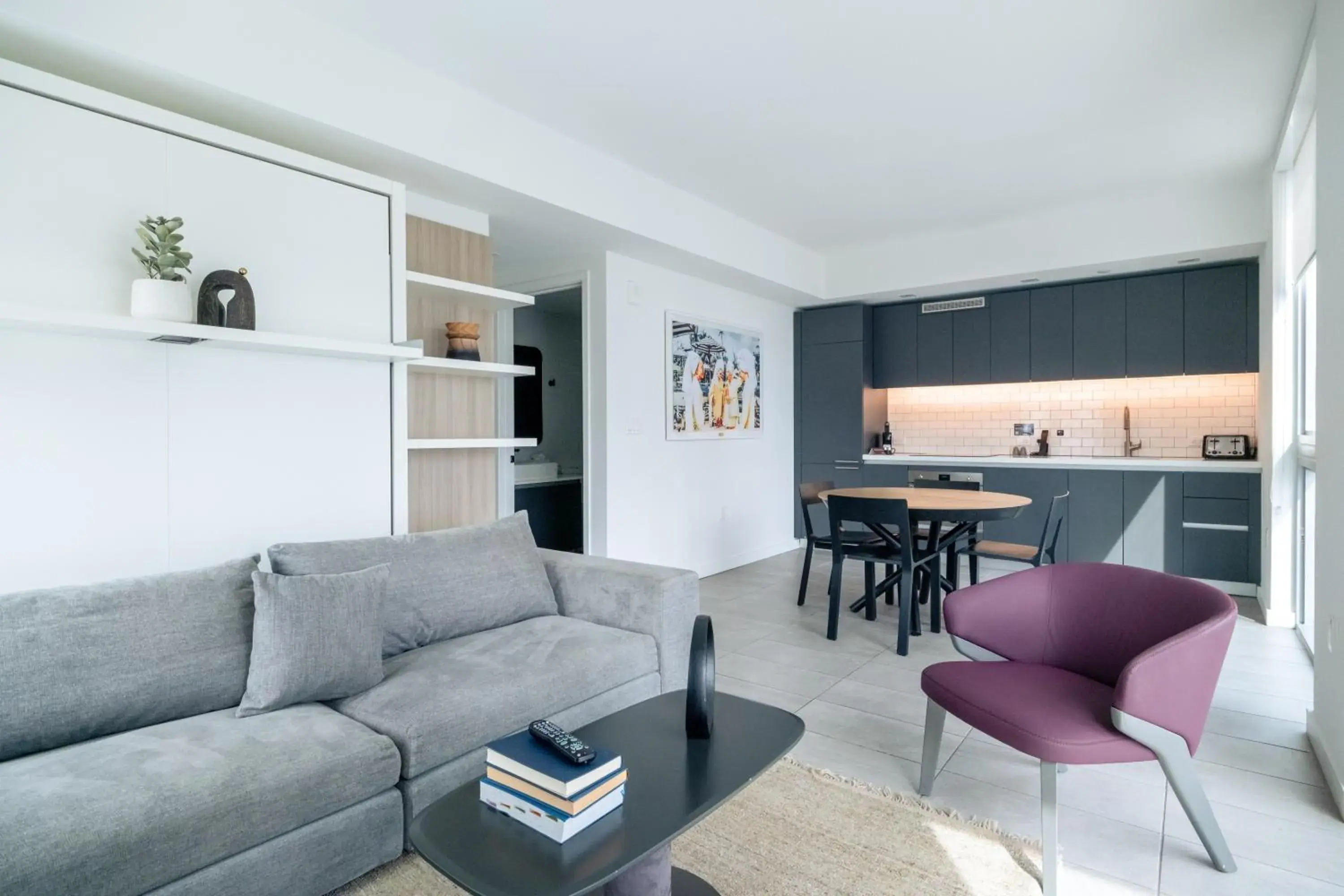 Living room in YOTELPAD Miami Living room in YOTELPAD Miami