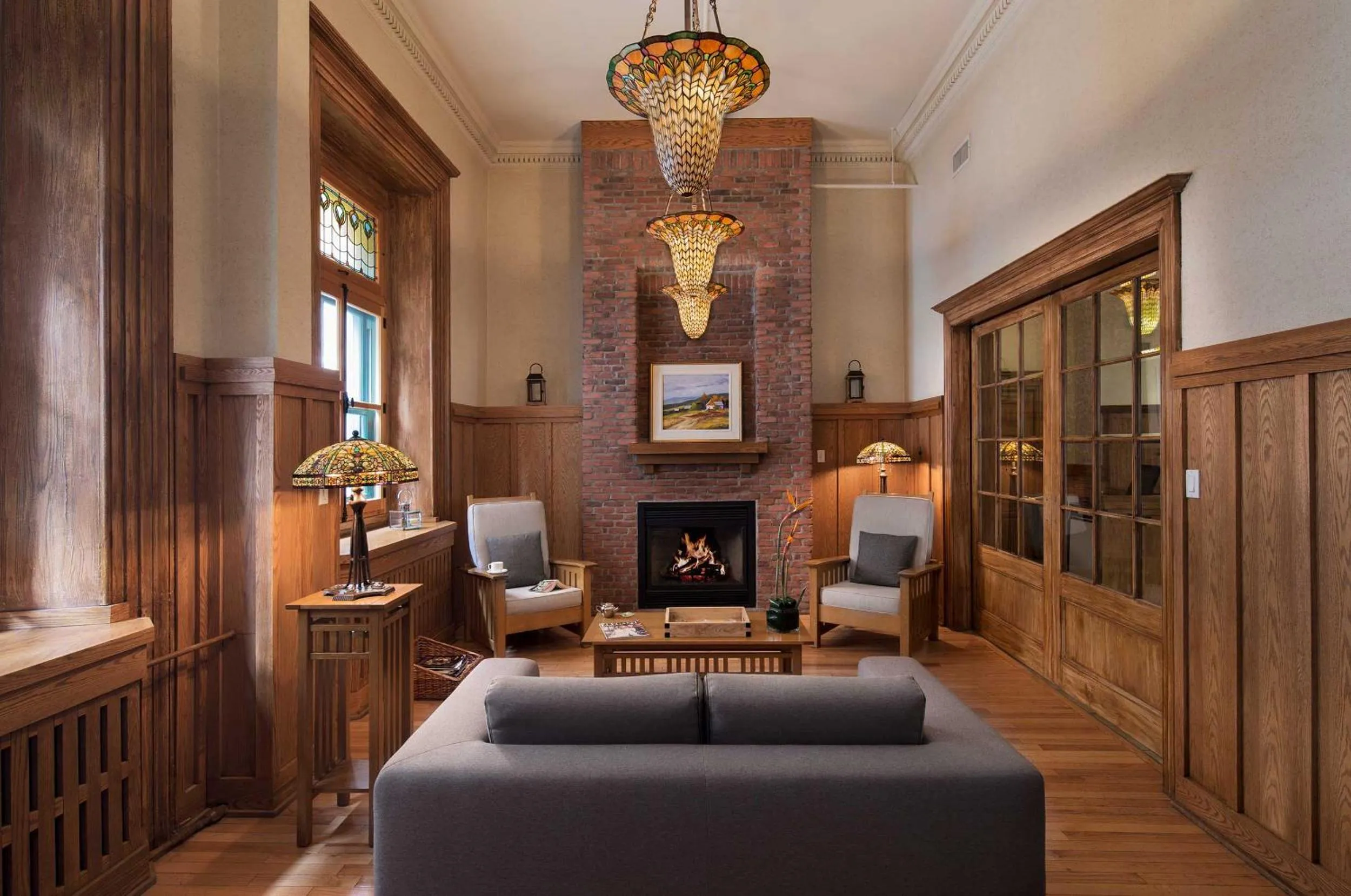 Living room in Auberge Saint-Pierre