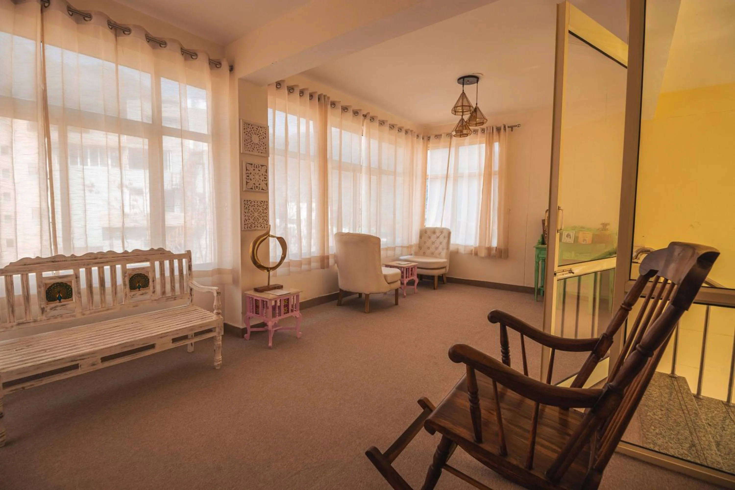 Seating area in Maharishi Ayurveda-Boutique Wellness Retreat