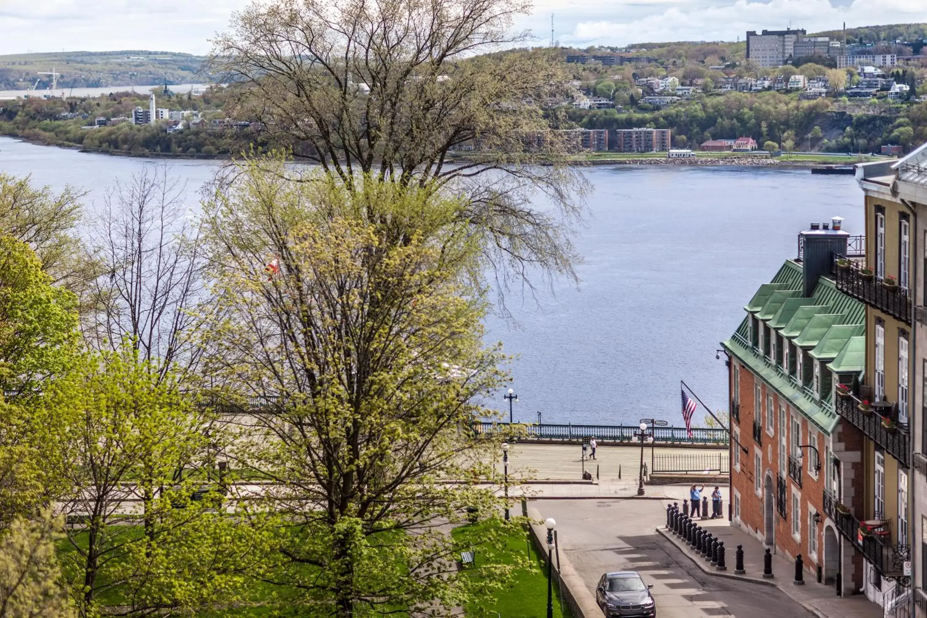 Bird's eye view in Hotel Chateau Bellevue Bird's eye view in Hotel Chateau Bellevue
