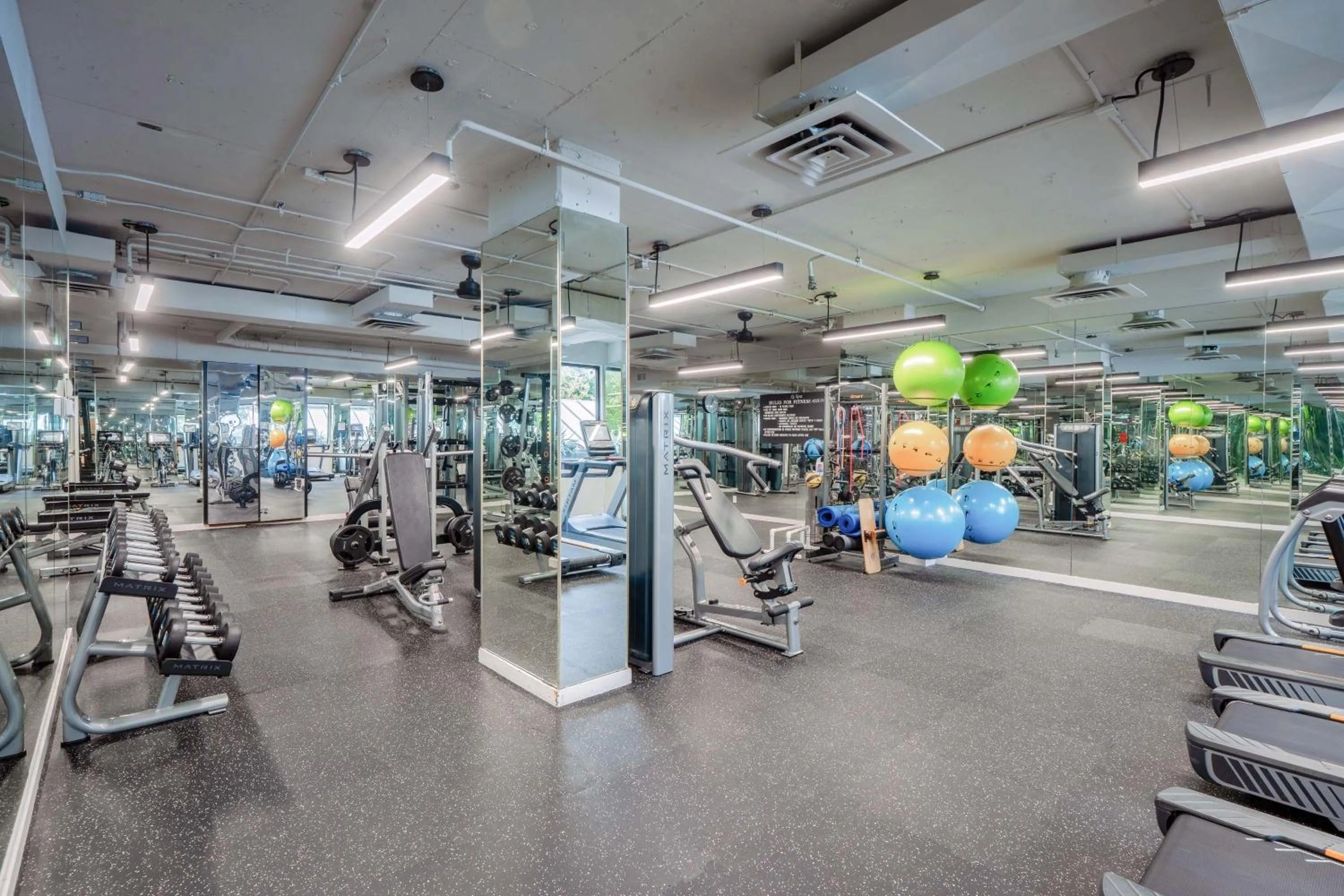 Fitness centre/facilities in The Sutton Place Hotel Vancouver