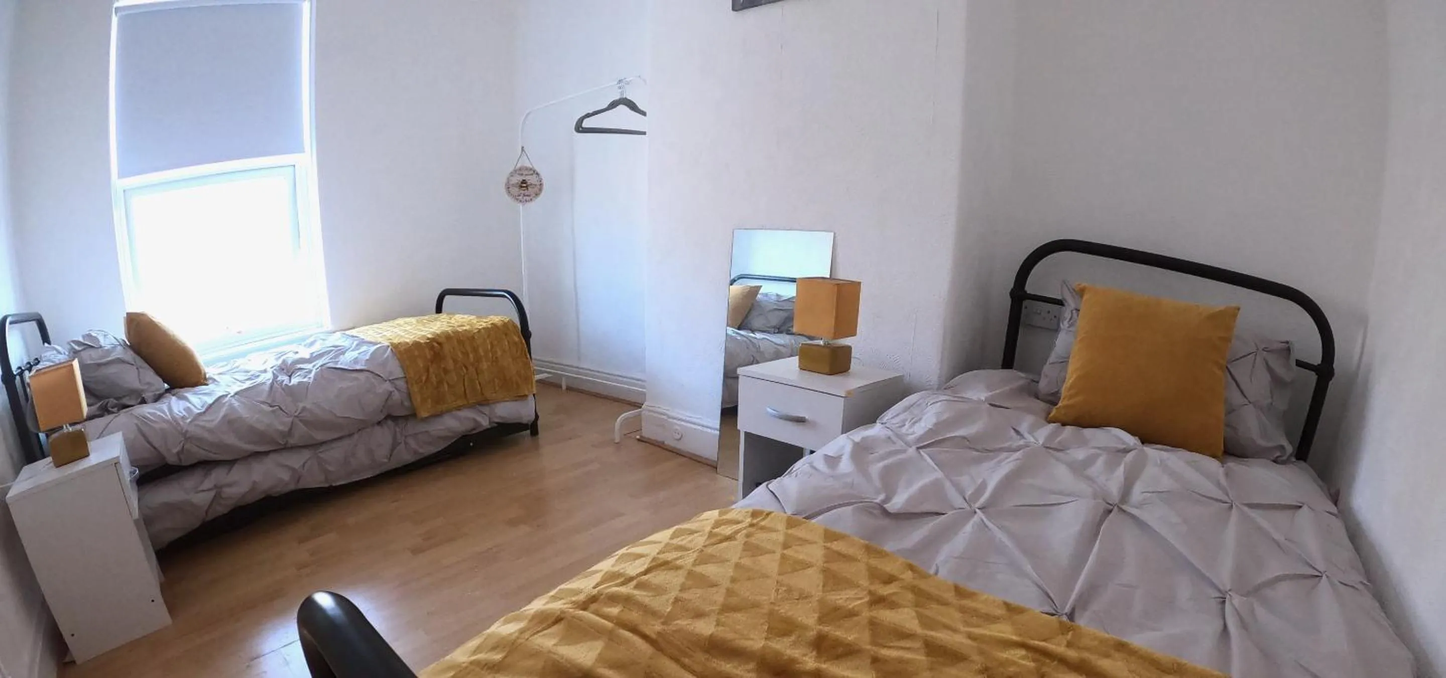 Bedroom in Blackpool Abode - Seaside Cove