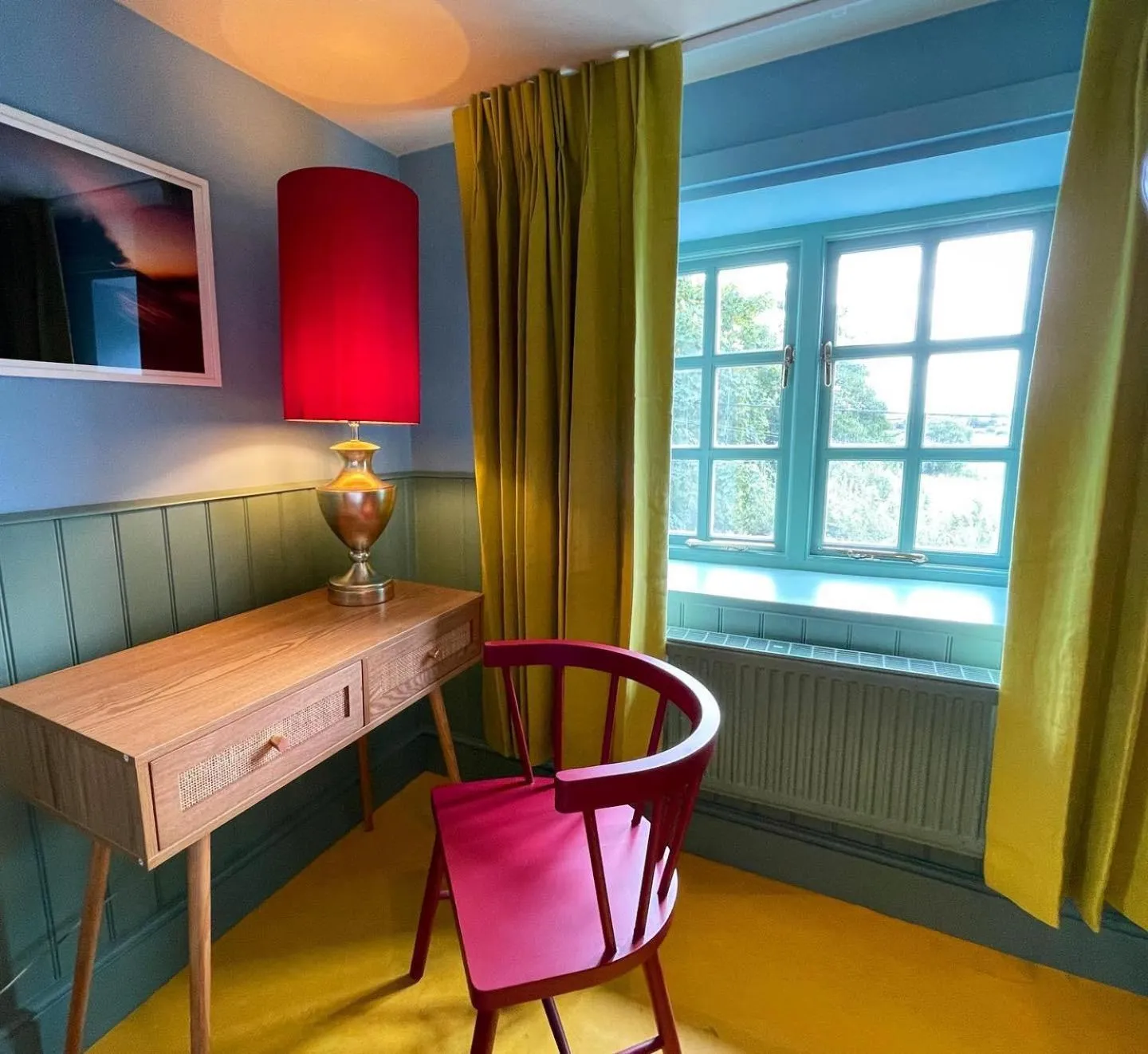 Seating area in Sculthorpe Mill