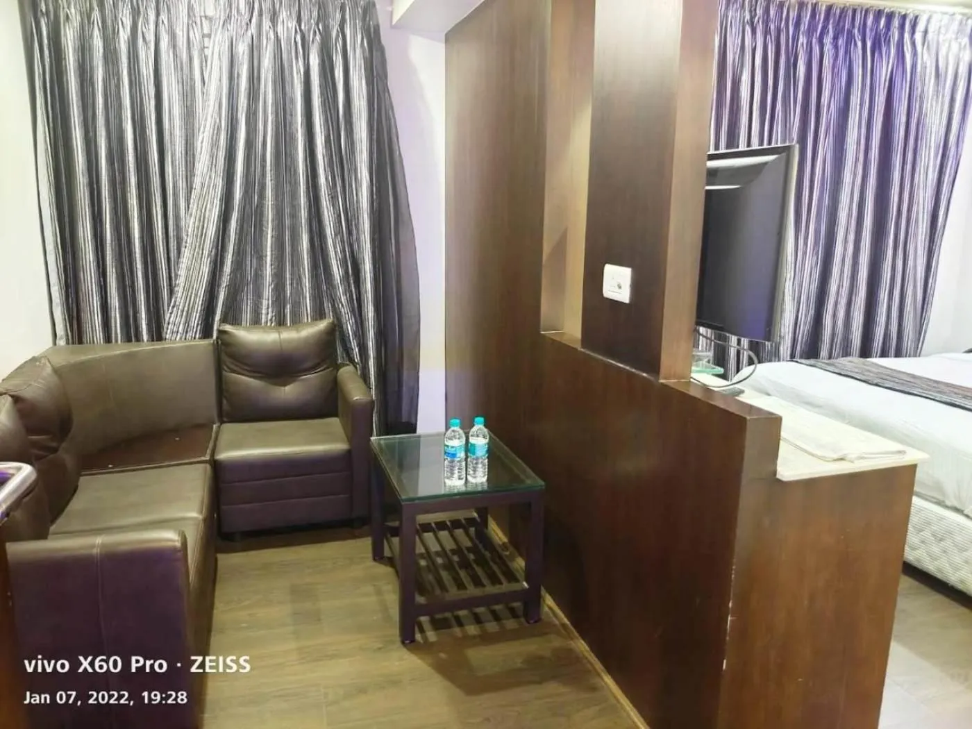 Bed in Hotel M Grand