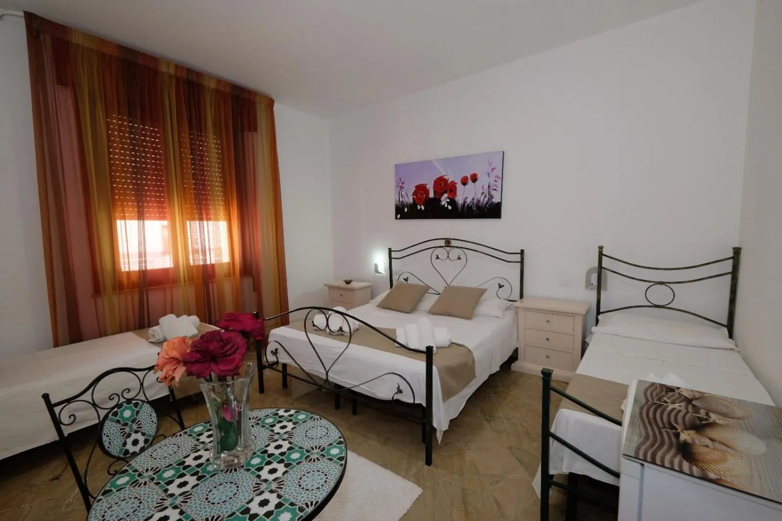 Bed in Villa Dolce Vita rooms
