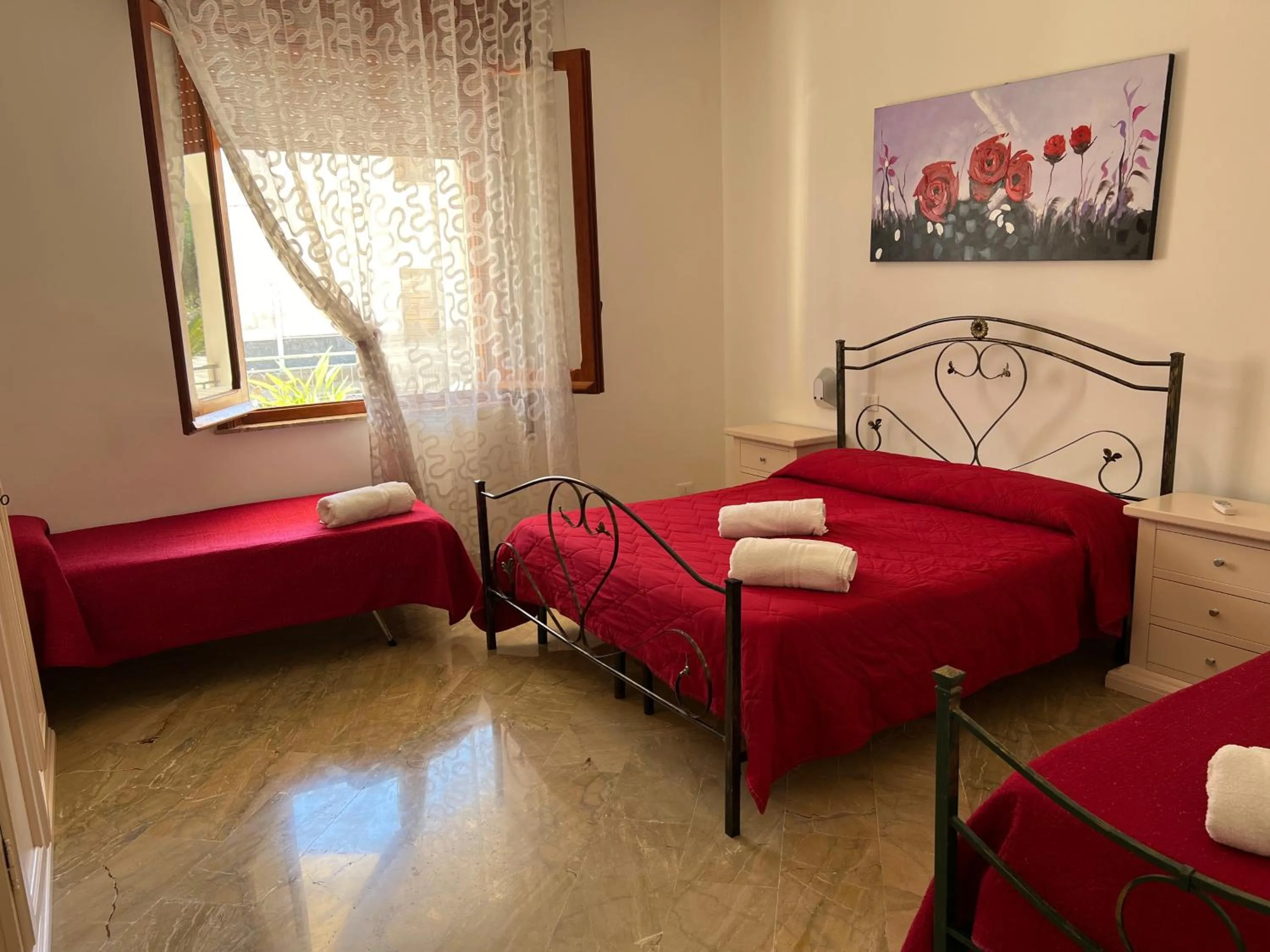 Bed in Villa Dolce Vita rooms