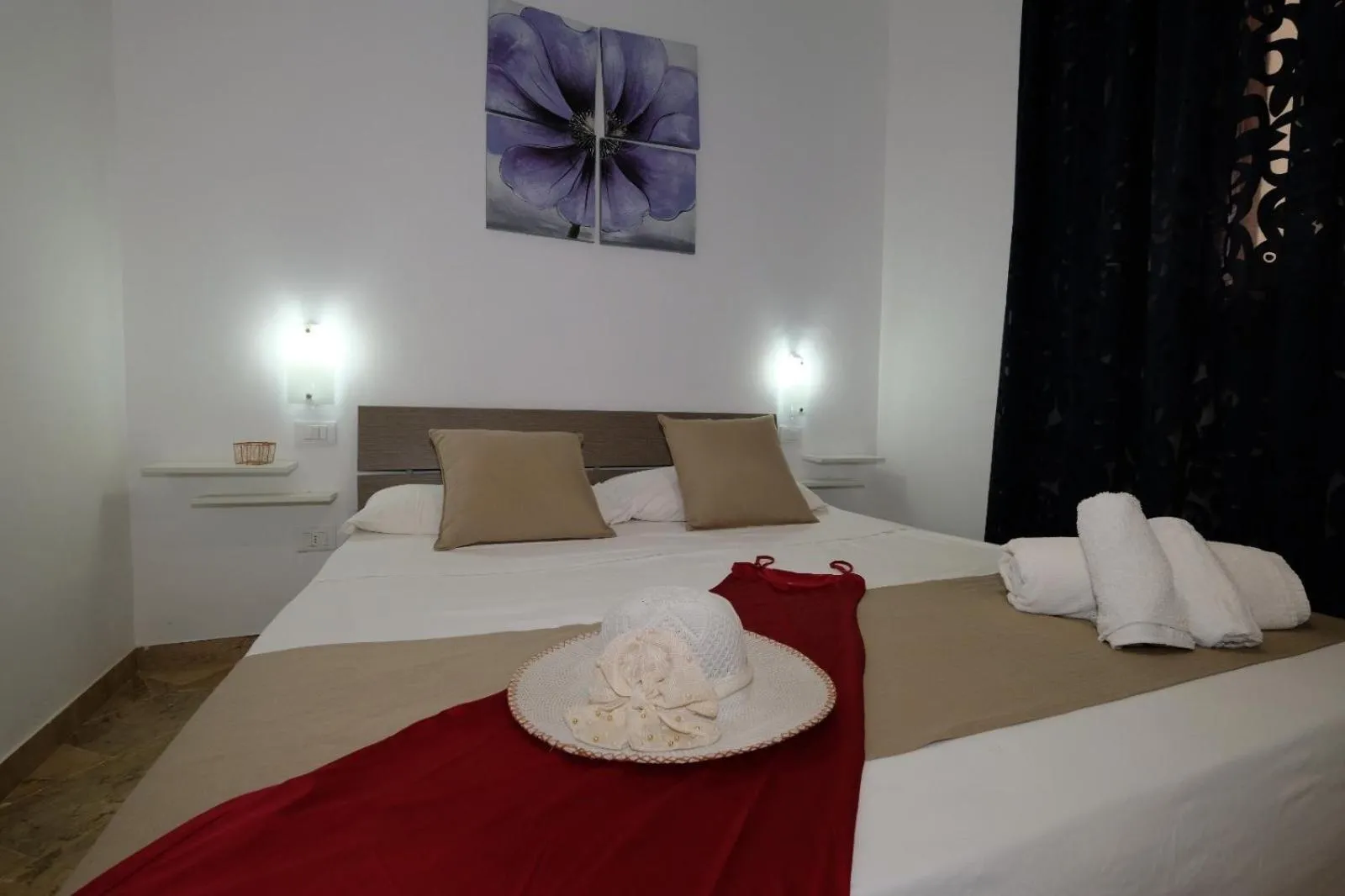 Bed in Villa Dolce Vita rooms