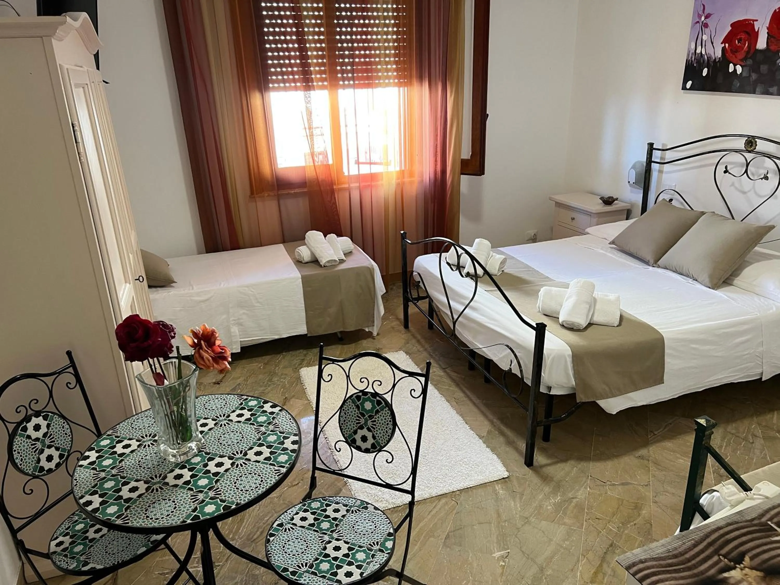Bed in Villa Dolce Vita rooms