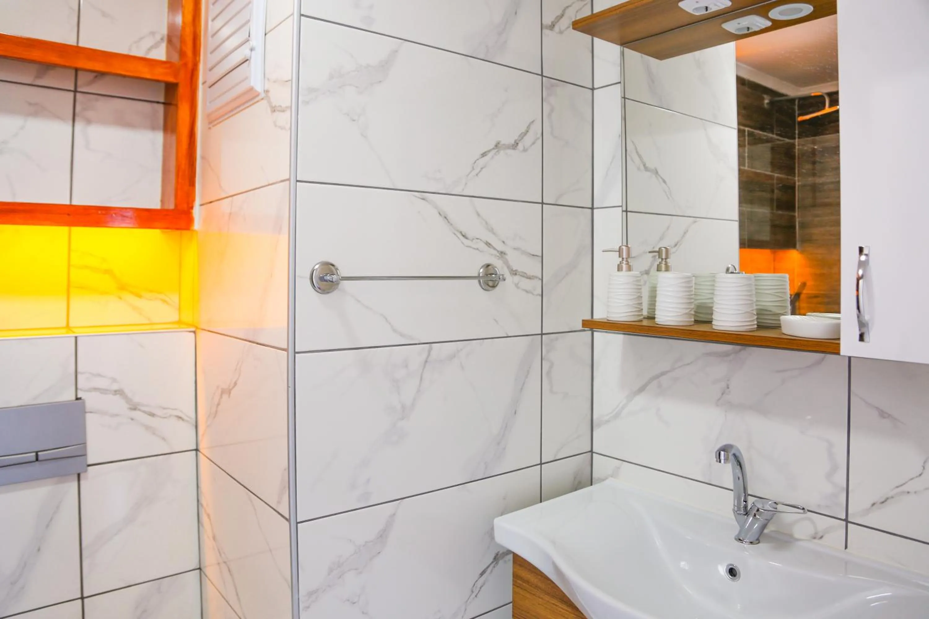 Bathroom in Just Dream Suites