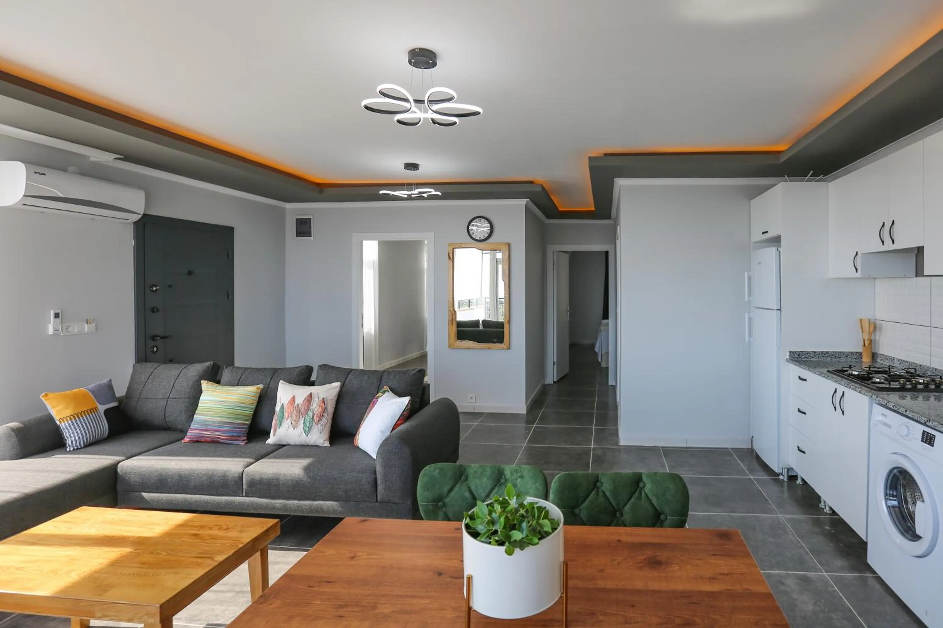 Living room in Just Dream Suites