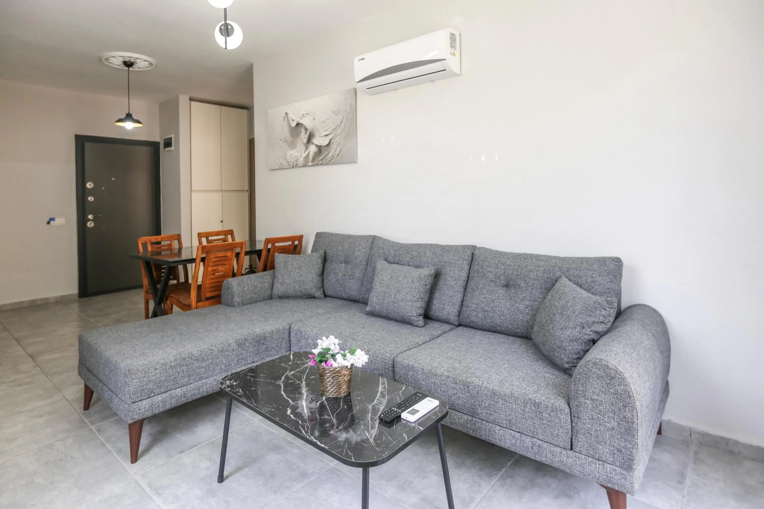 Living room in Just Dream Suites