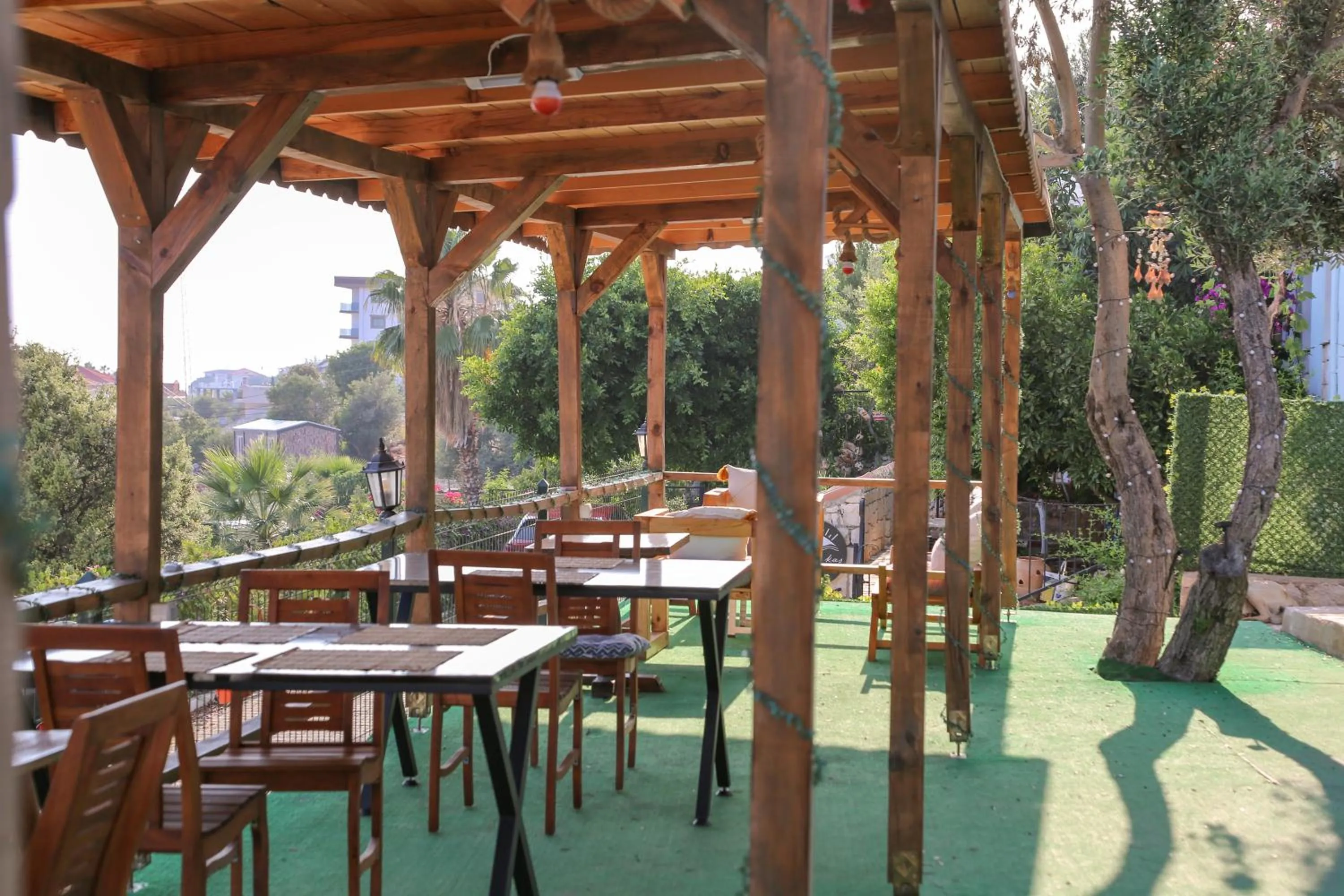 Patio in Just Dream Suites