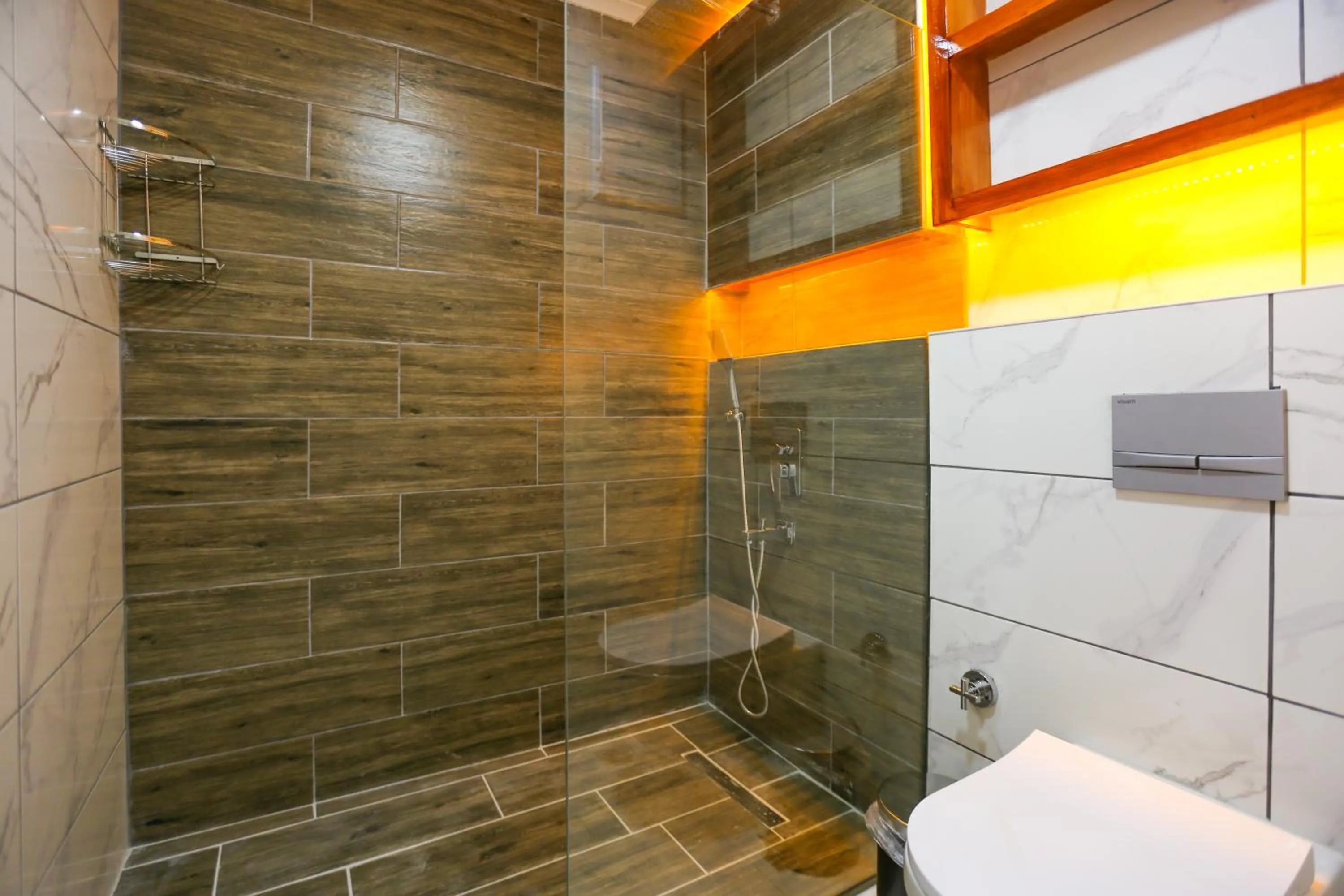 Shower in Just Dream Suites