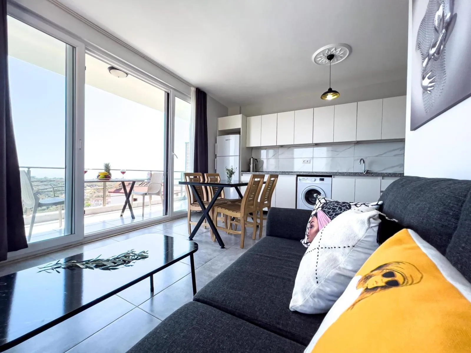 Living room in Just Dream Suites