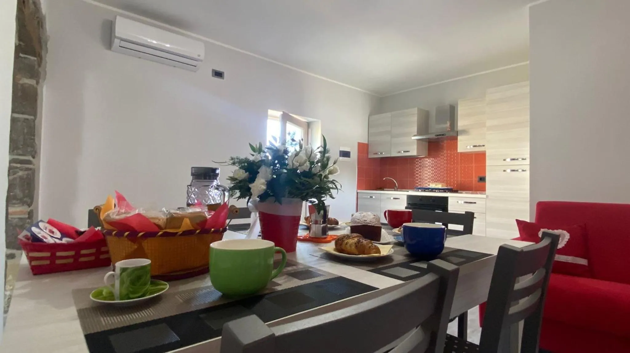 Dining area in A Casa Nostra