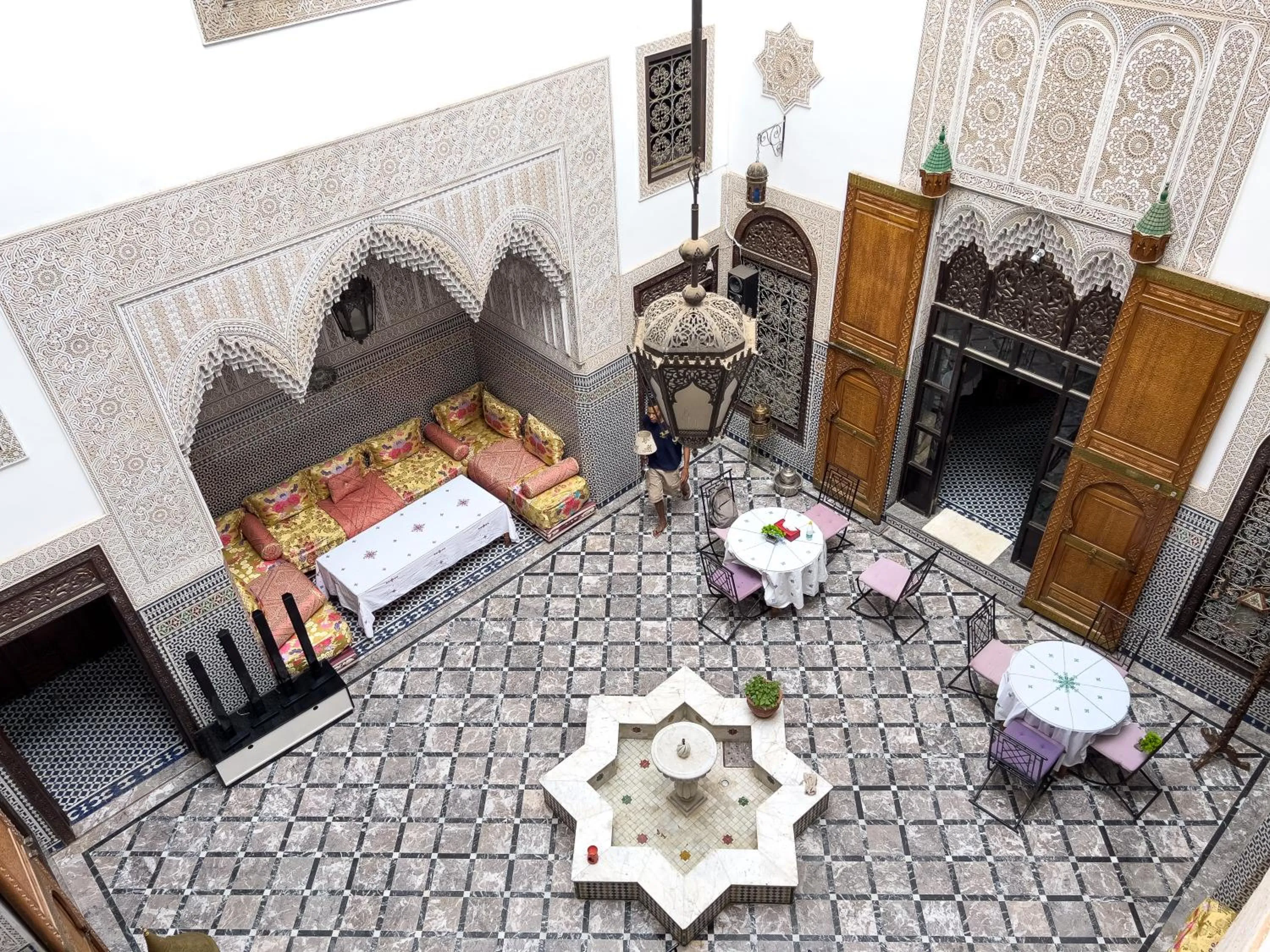 Patio in Riad Pacha Palace
