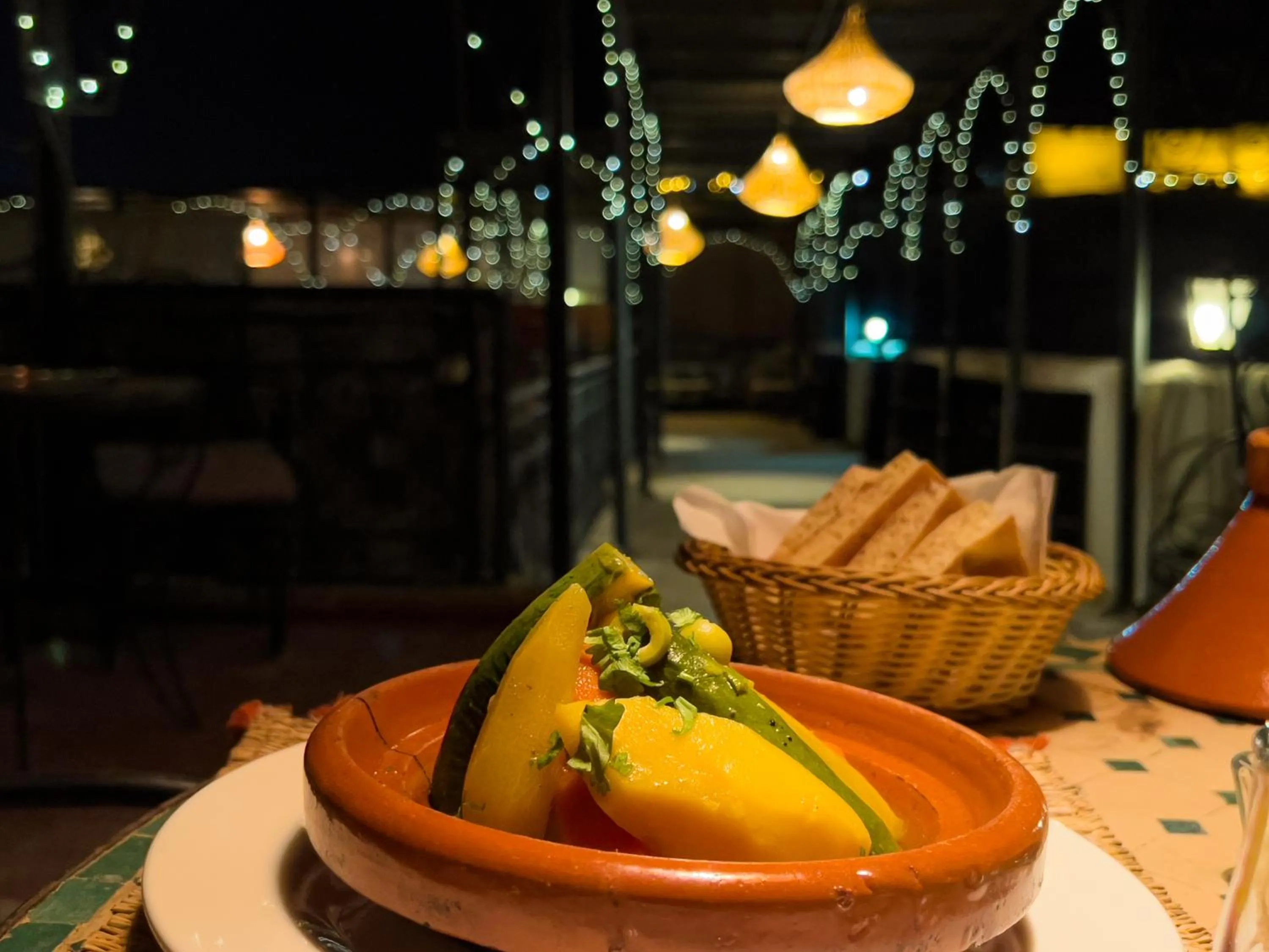 Dinner in Riad Pacha Palace