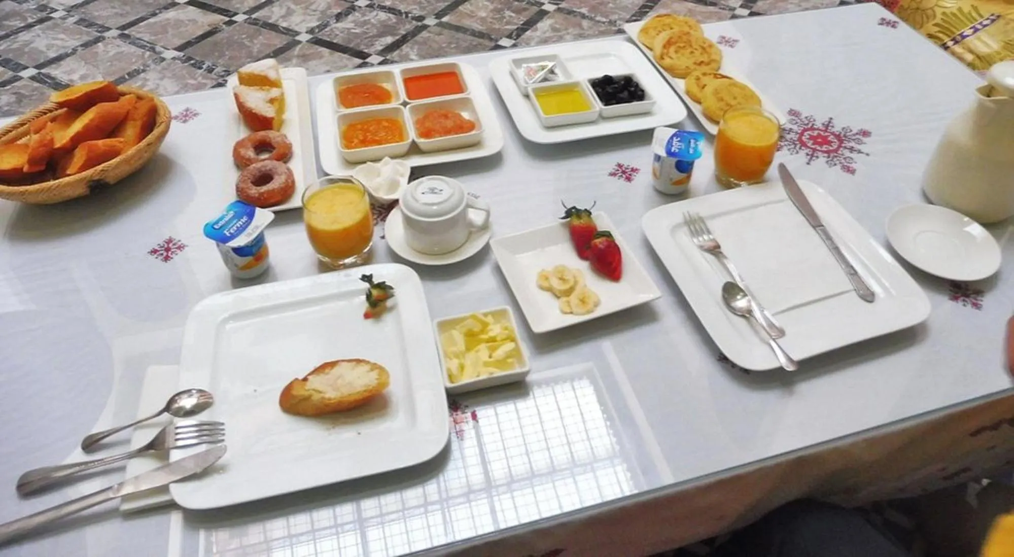 Breakfast in Riad Pacha Palace