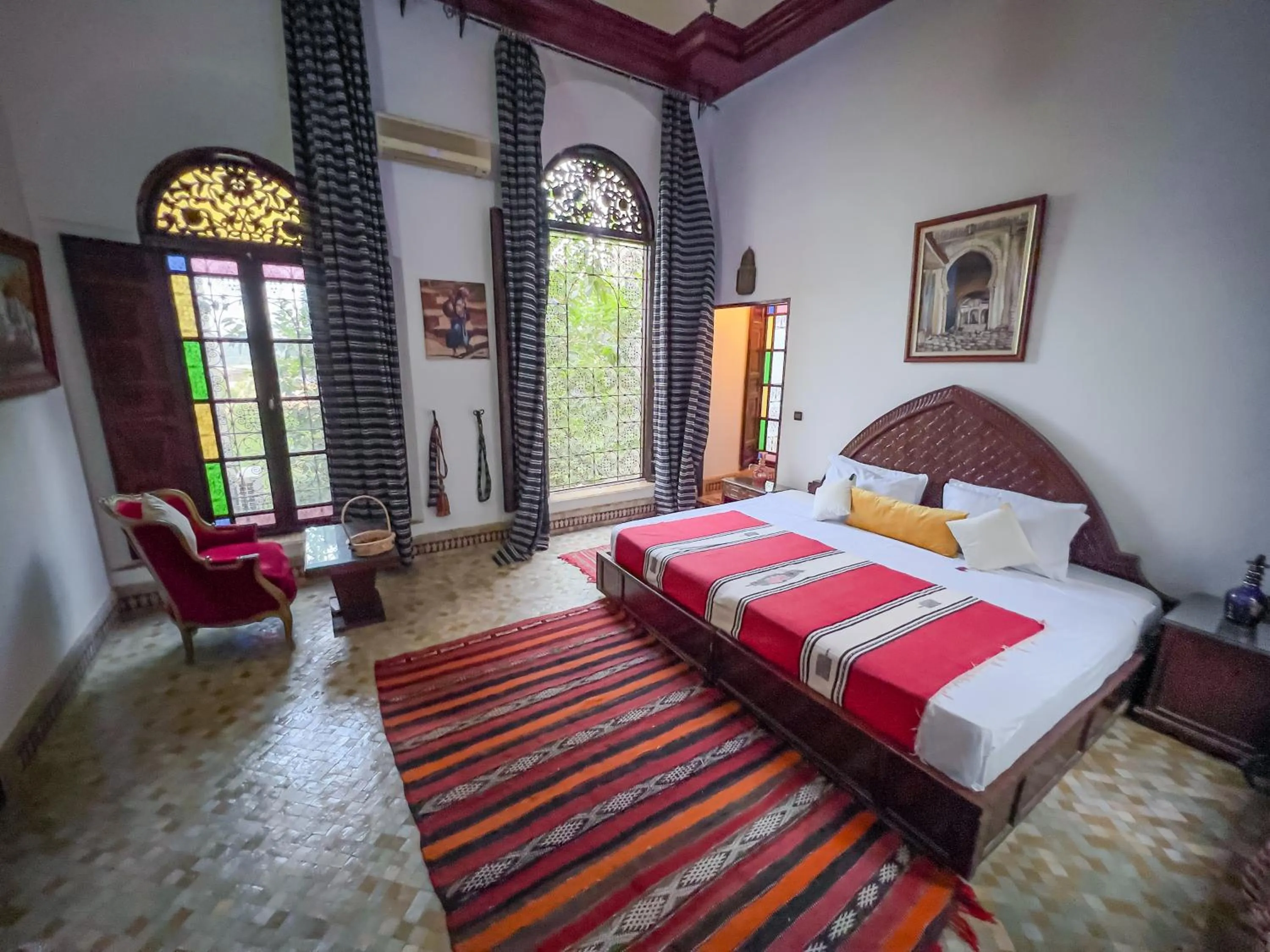 Bedroom, Bed in Riad Pacha Palace