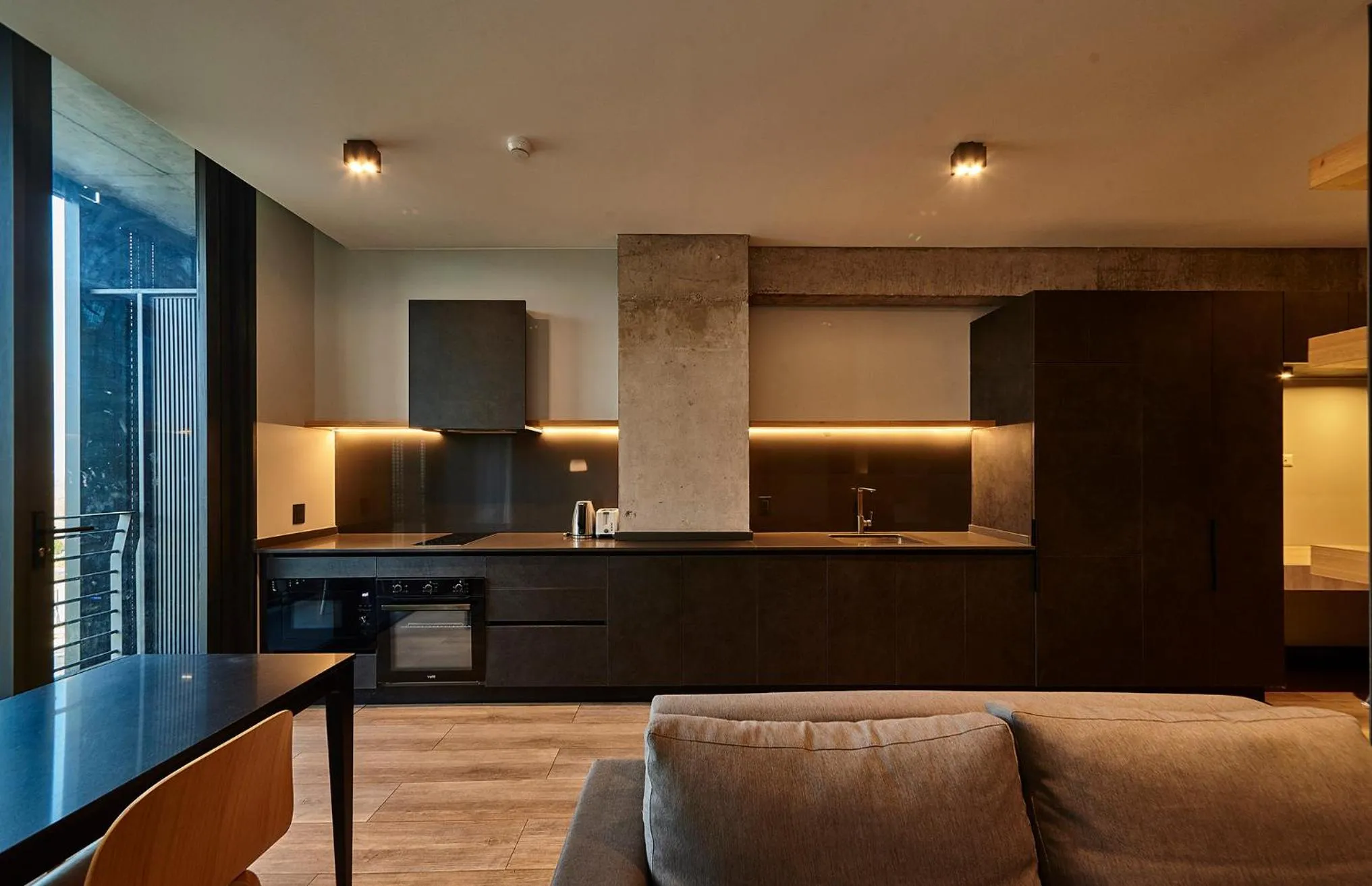 Seating area in Nucleo Mayor Apart