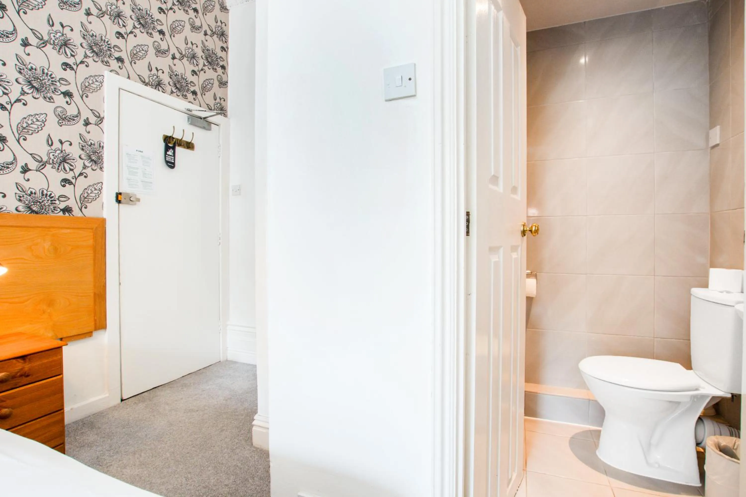 Bathroom in OYO The Lodge Bournemouth