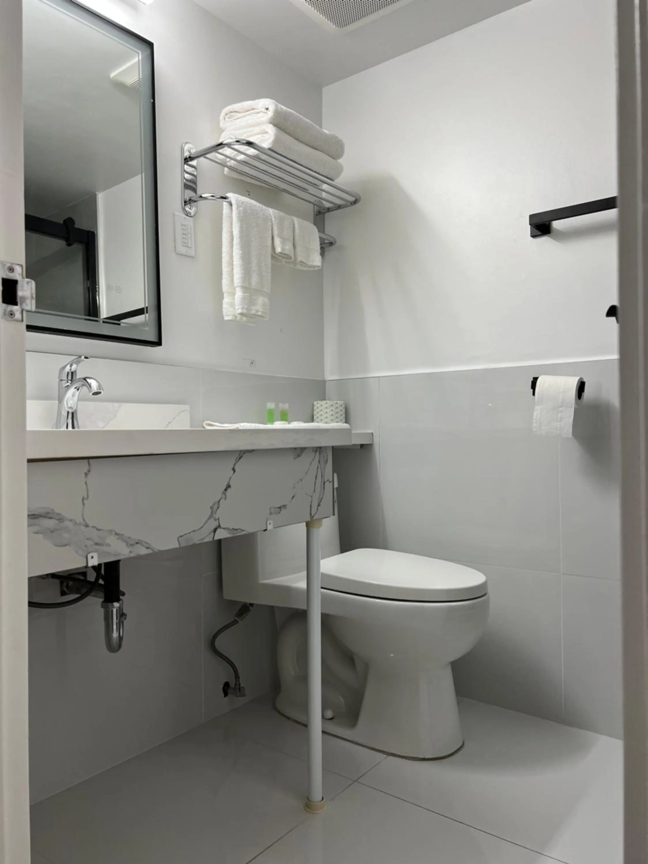 Toilet in Diplomat Inn