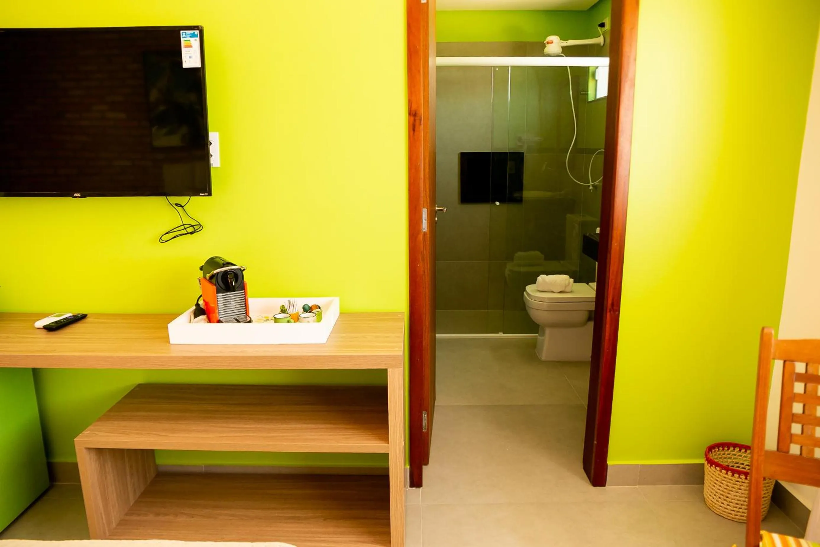 Toilet in Pousada das Flores