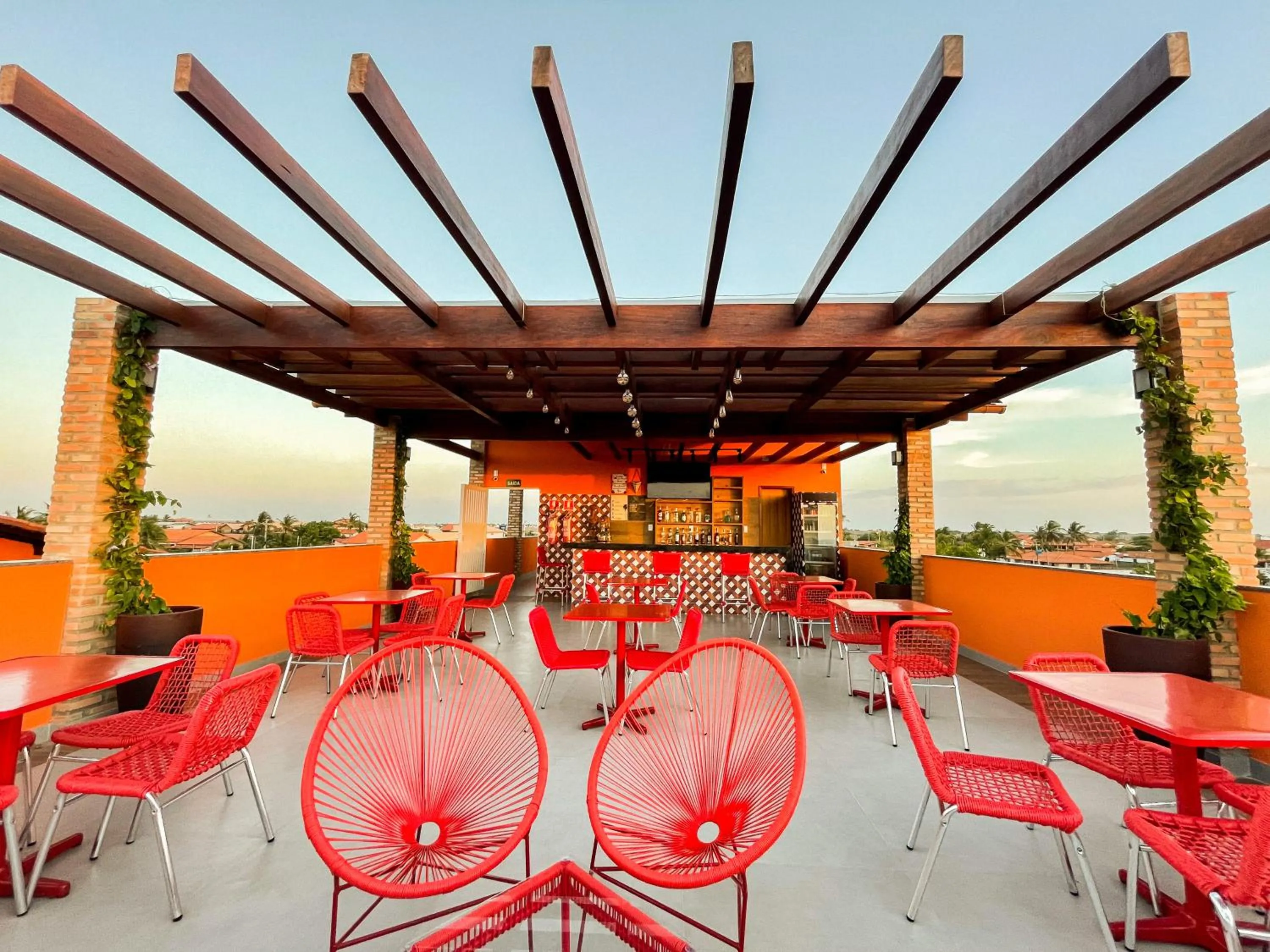 Lounge or bar in Pousada das Flores