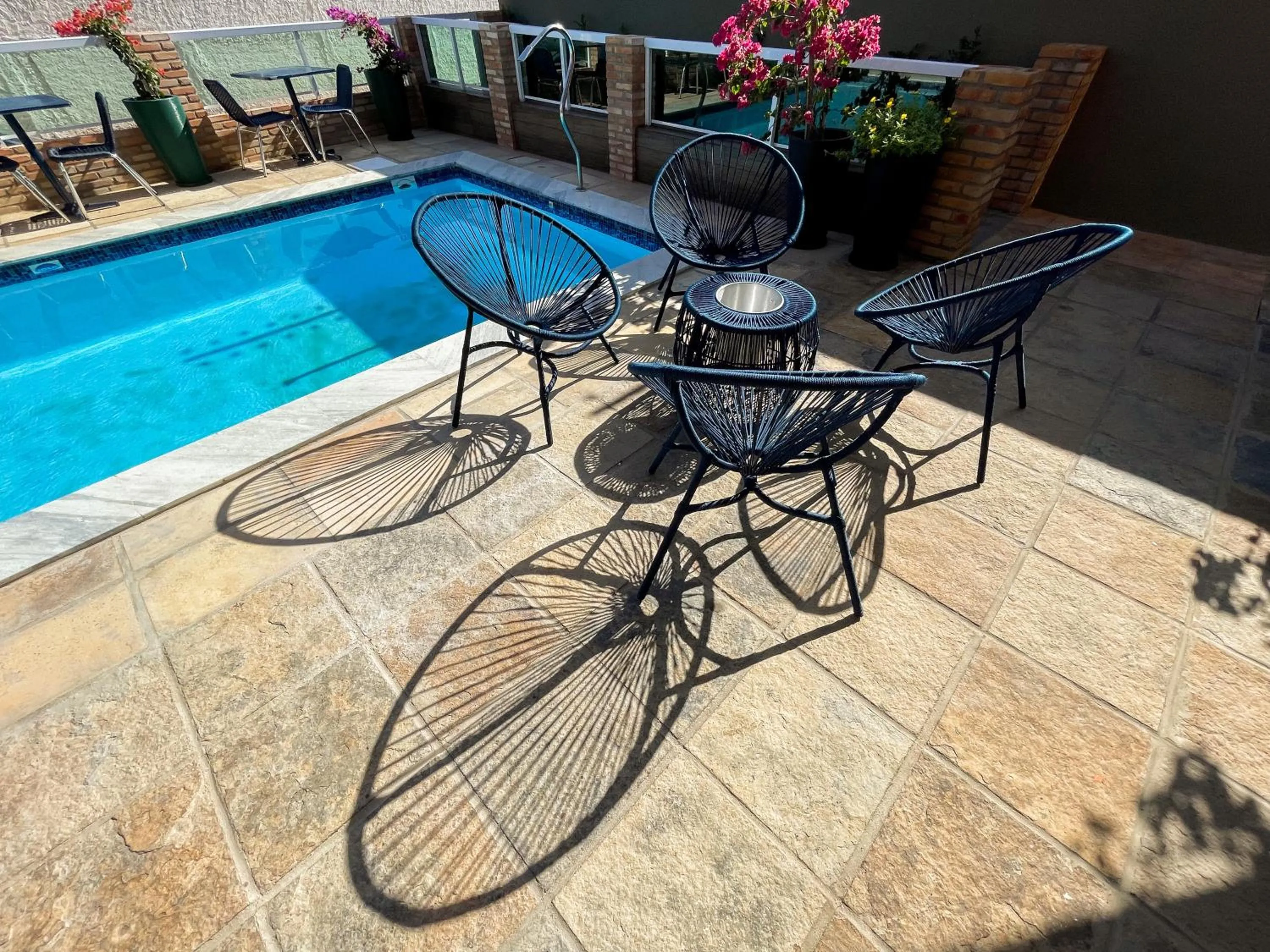 Patio in Pousada das Flores