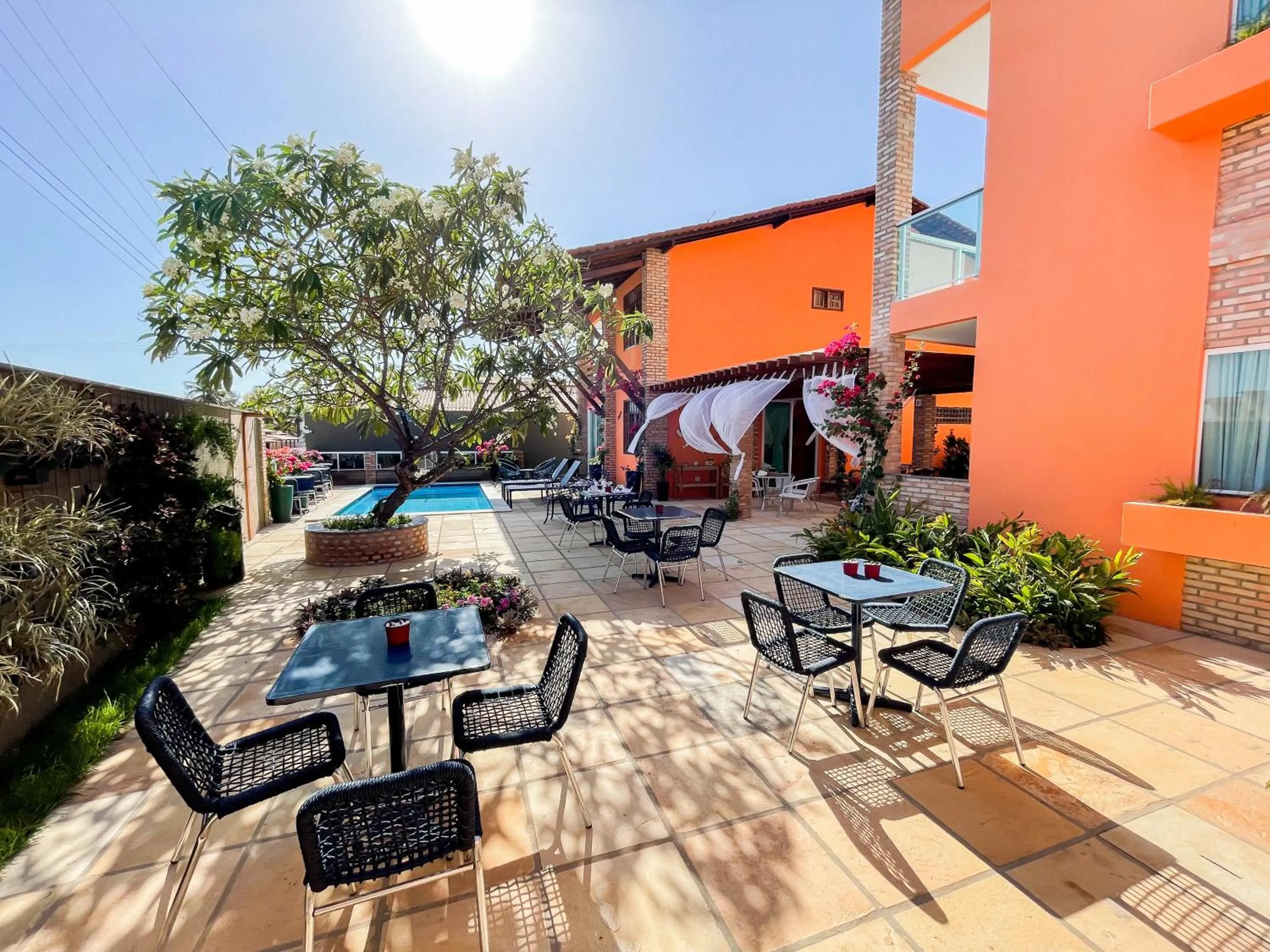 Patio in Pousada das Flores