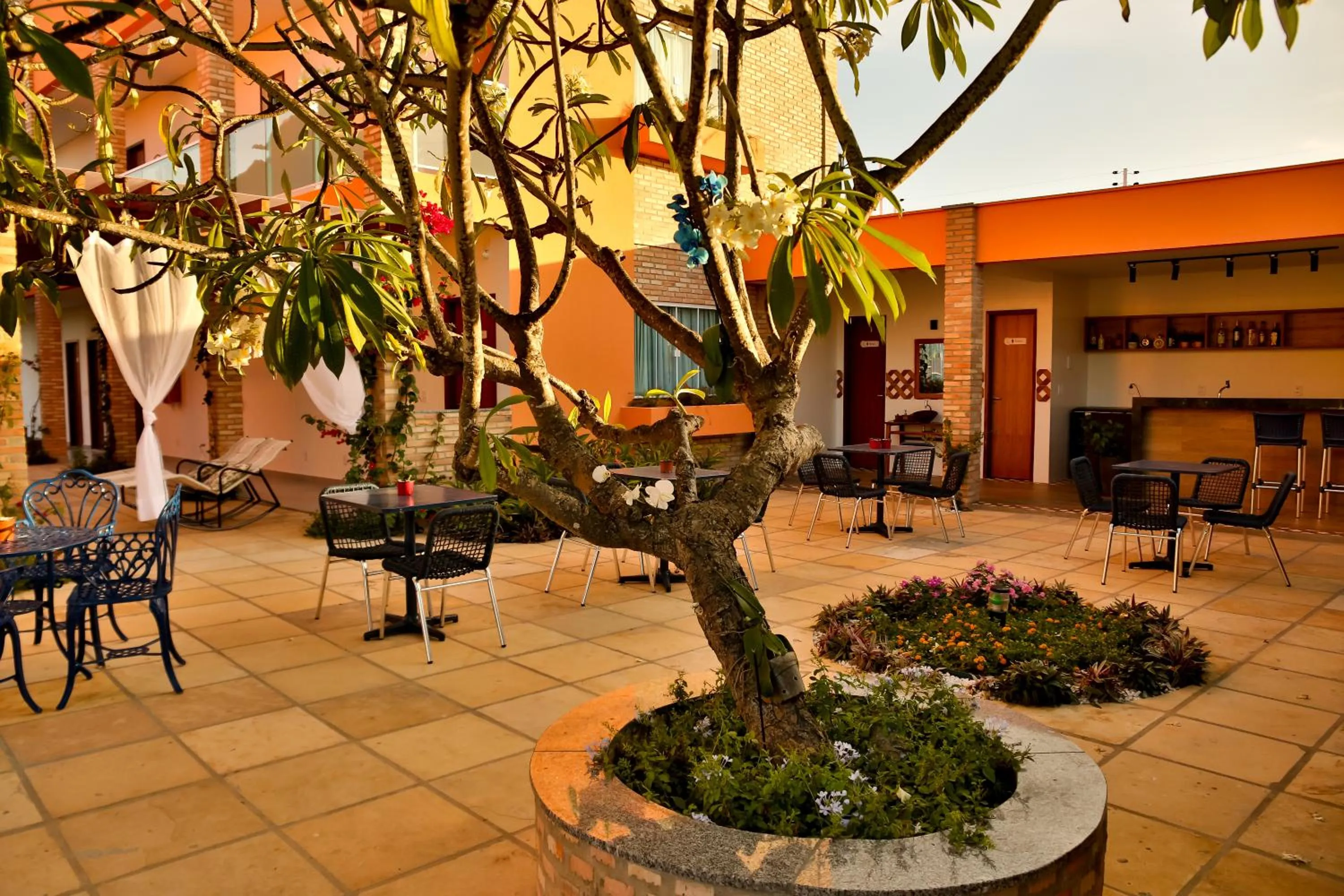 Patio in Pousada das Flores