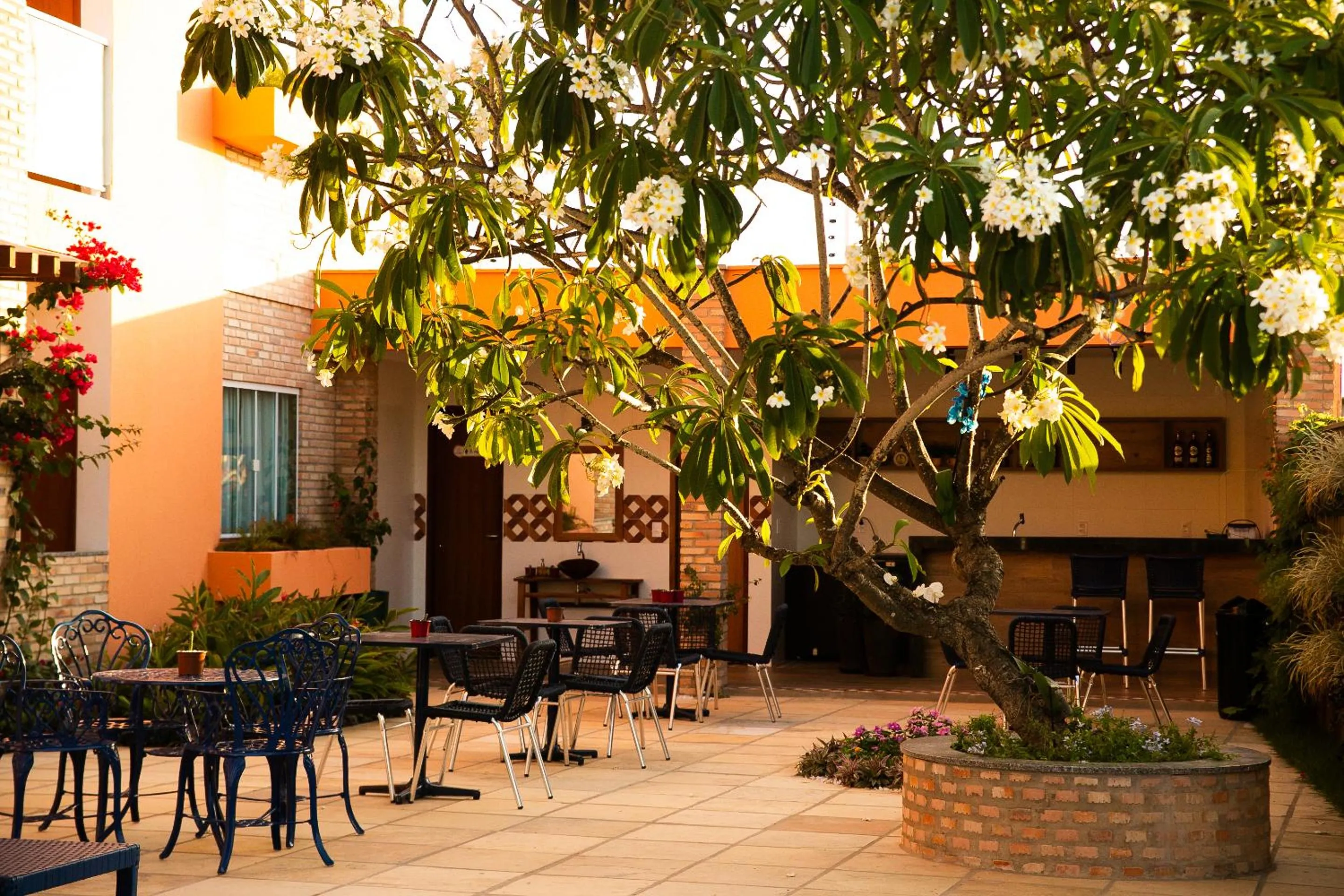 Patio in Pousada das Flores