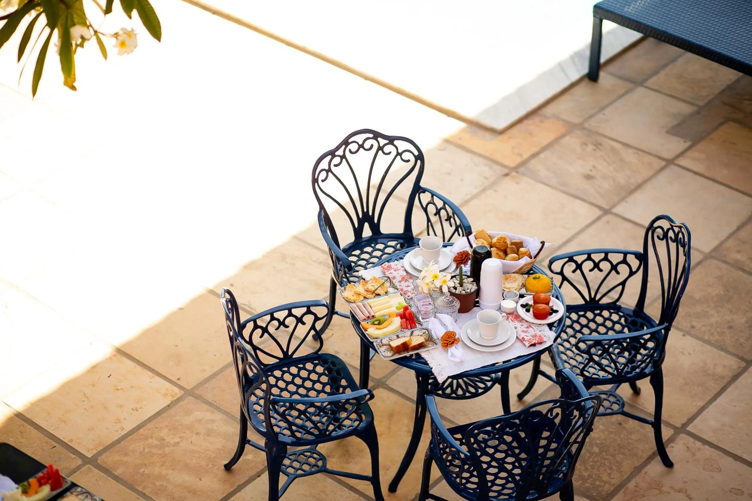 Patio in Pousada das Flores